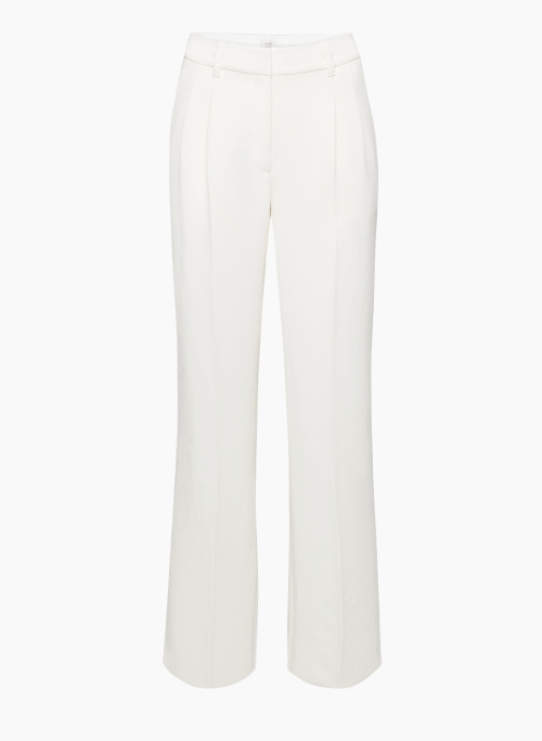 THE EFFORTLESS PANT™ - High-waisted, wide-leg Japanese crepe trousers