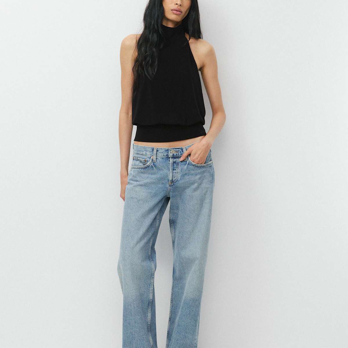 AGOLDE Low Rise Loose Jean