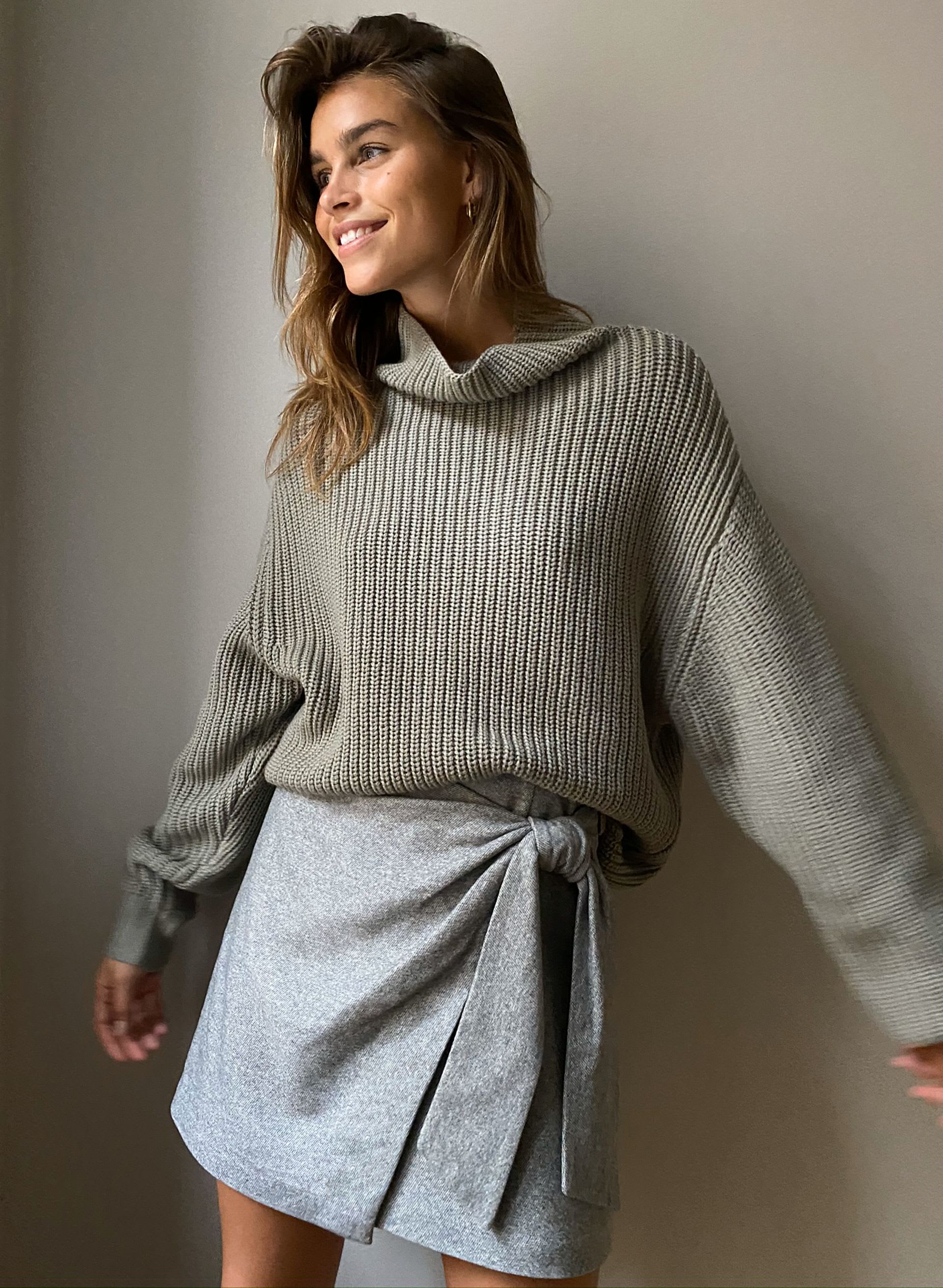 Wrap-Front Skirt | Aritzia US