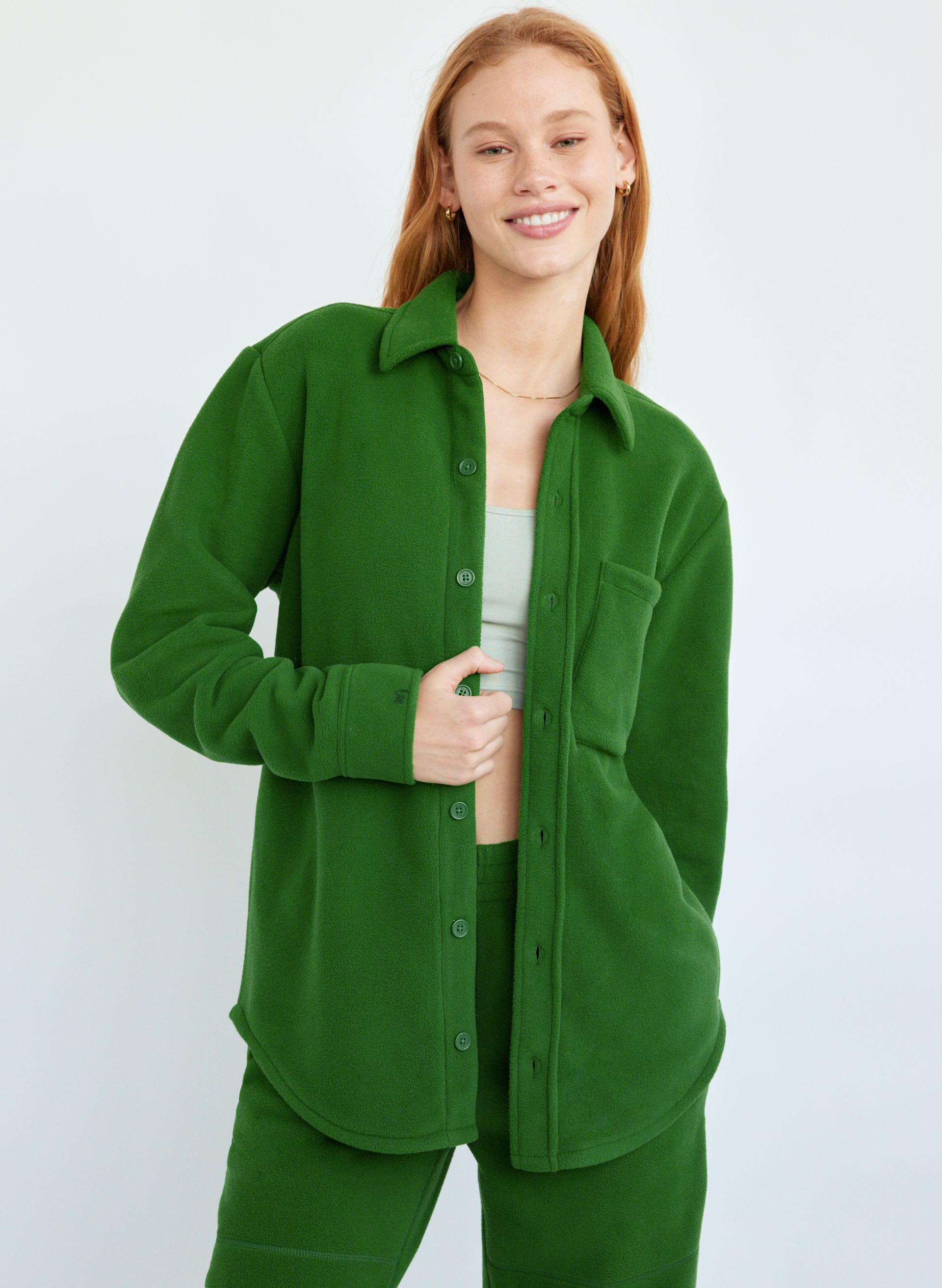 Polar Shirt Jacket | Aritzia US