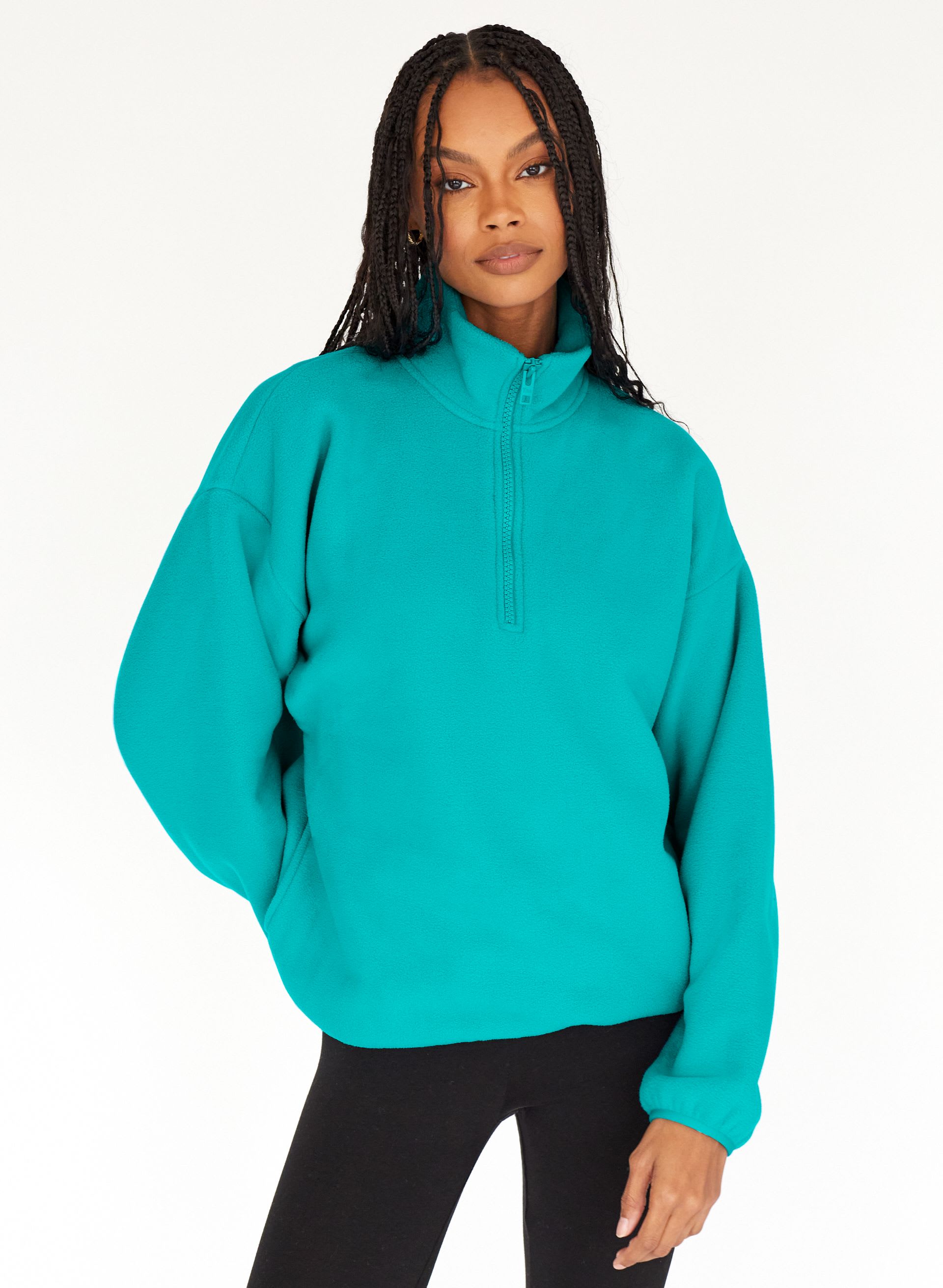 Polar 1/4 Zip Sweater | Aritzia US