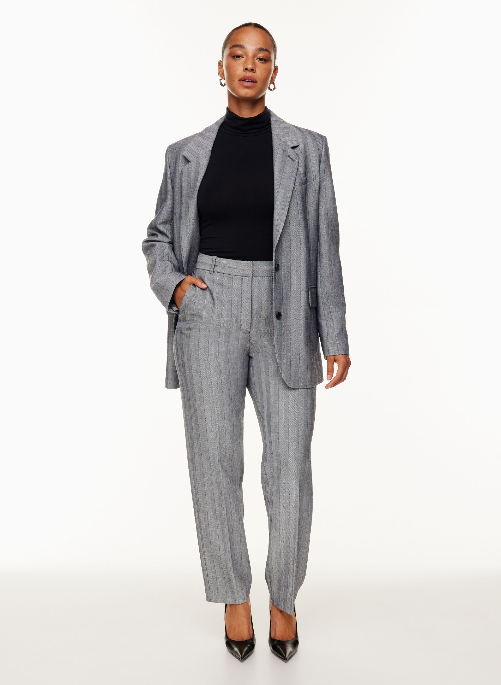 aritzia grey dress pants Command Pant
