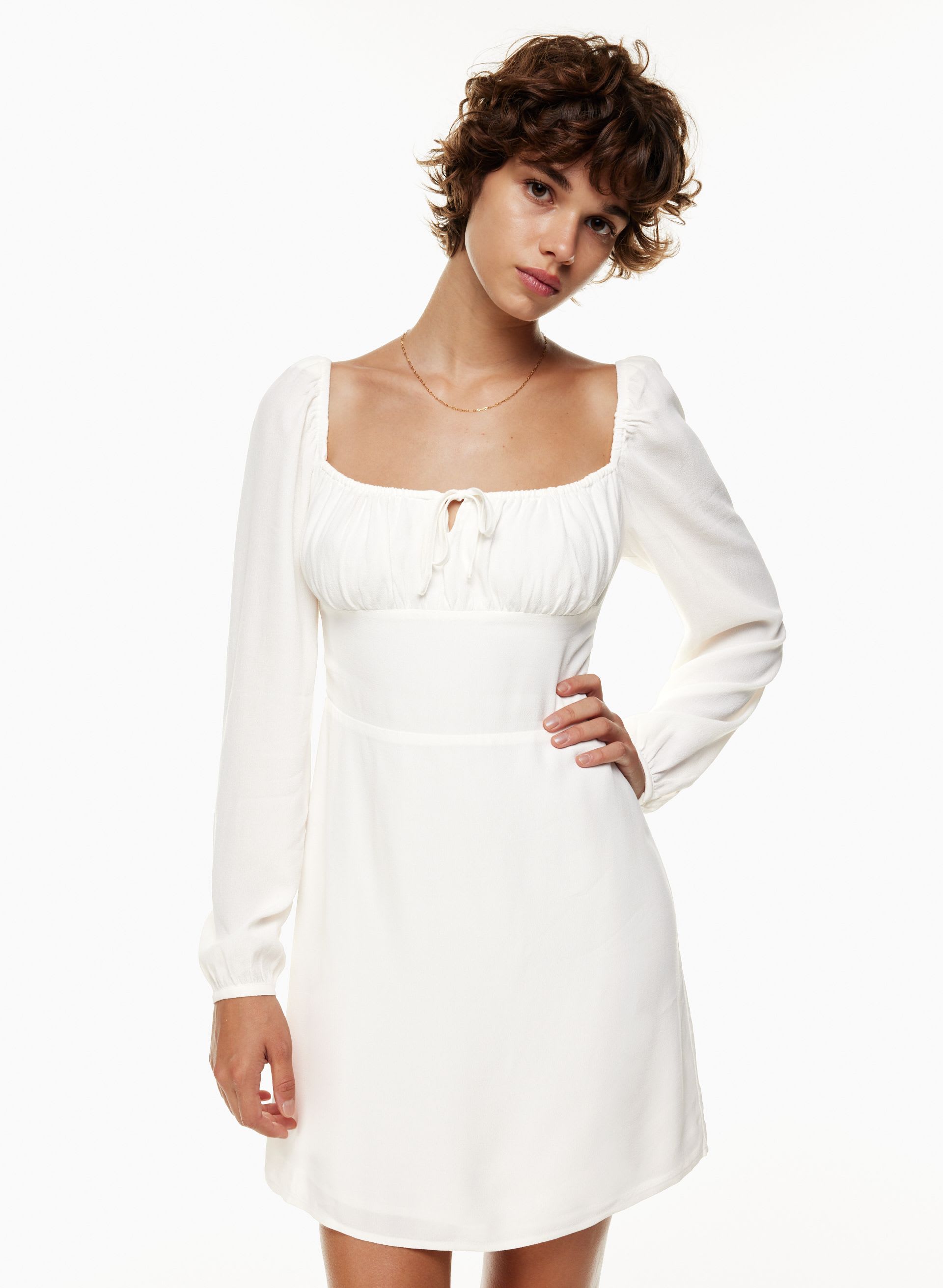 crystal embellished mini dress Beige Crystal Embellished Short Sleeve Mini Dress