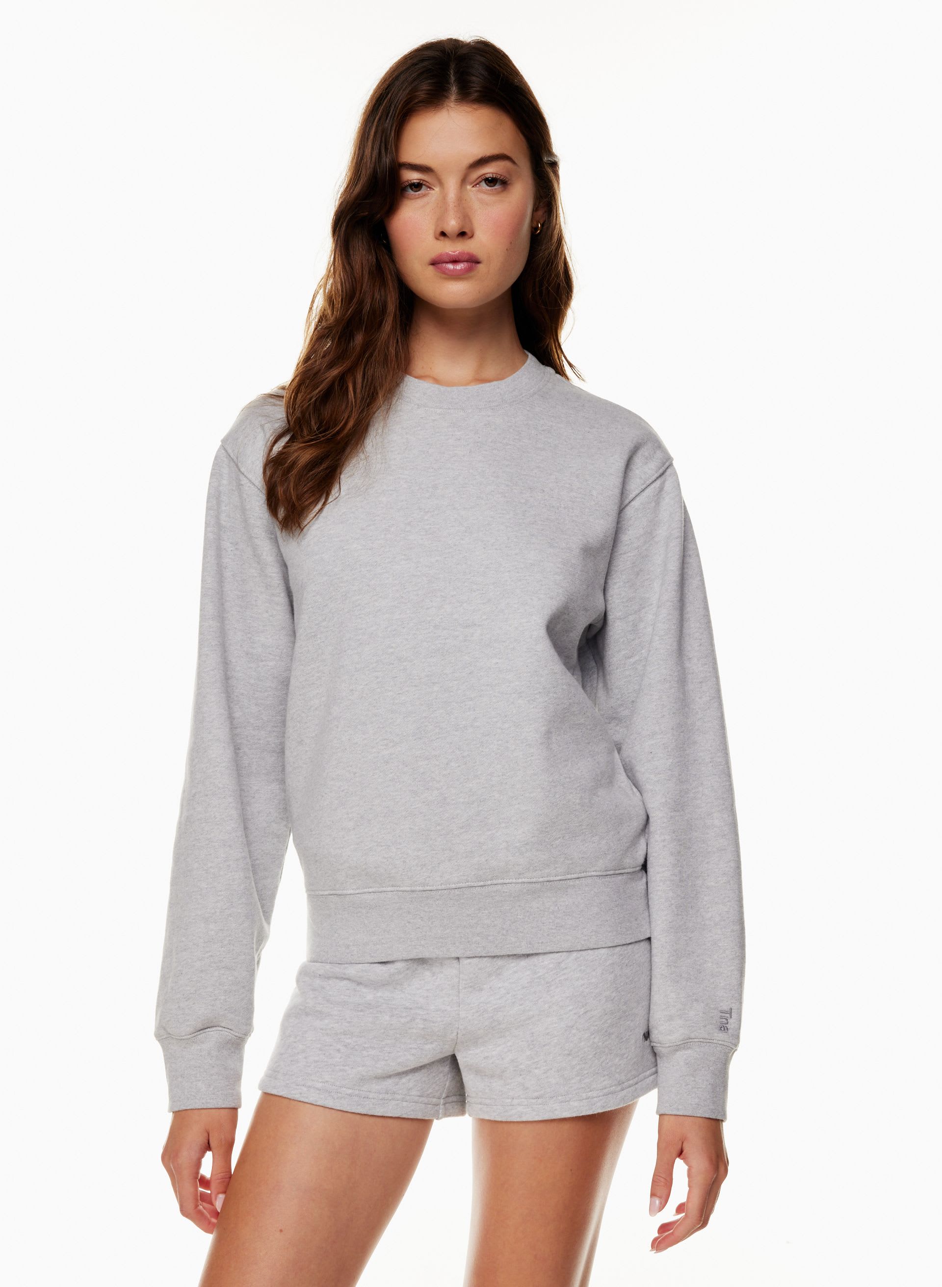 Extra Fleece Perfect Crew Sweatshirt | Aritzia US