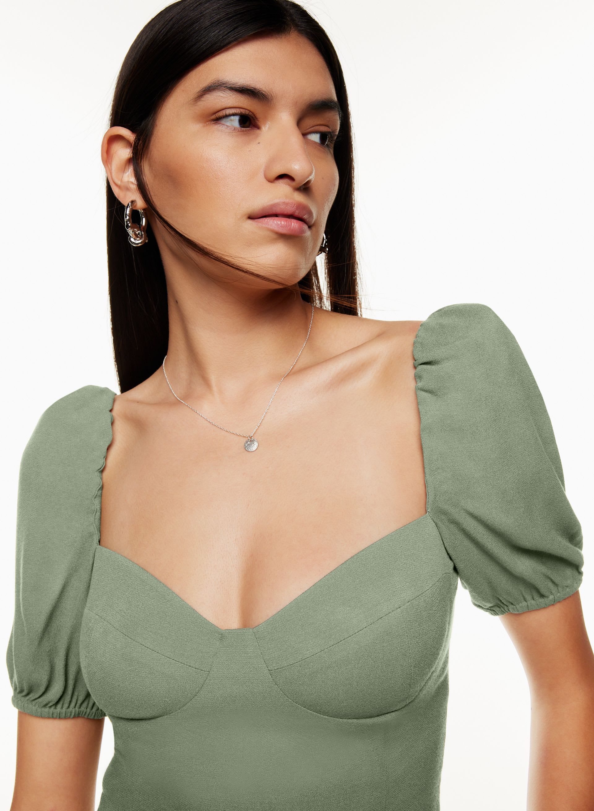 Novella Shortsleeve Blouse | Aritzia INTL