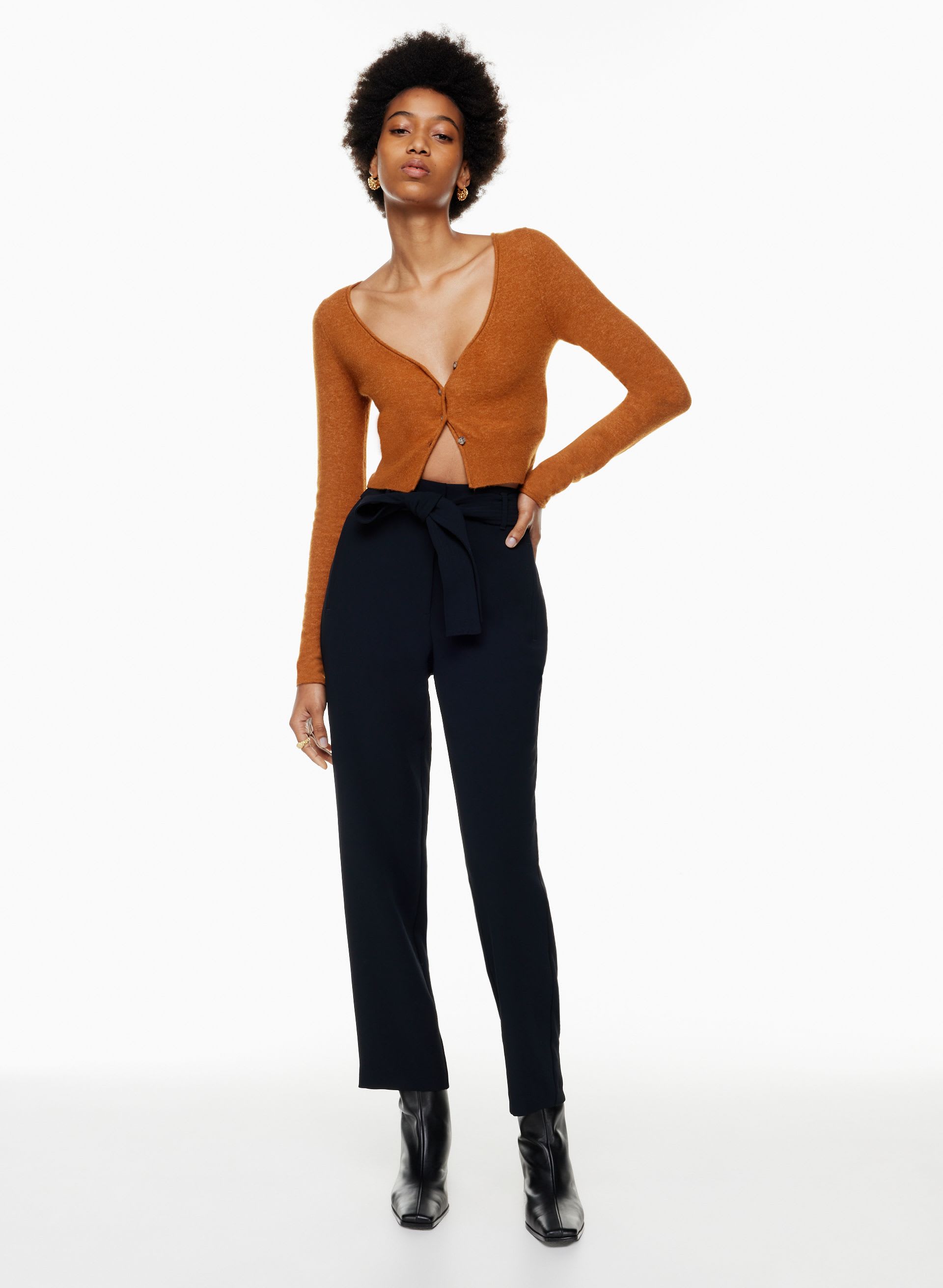 Tie-Front Pant | Aritzia US