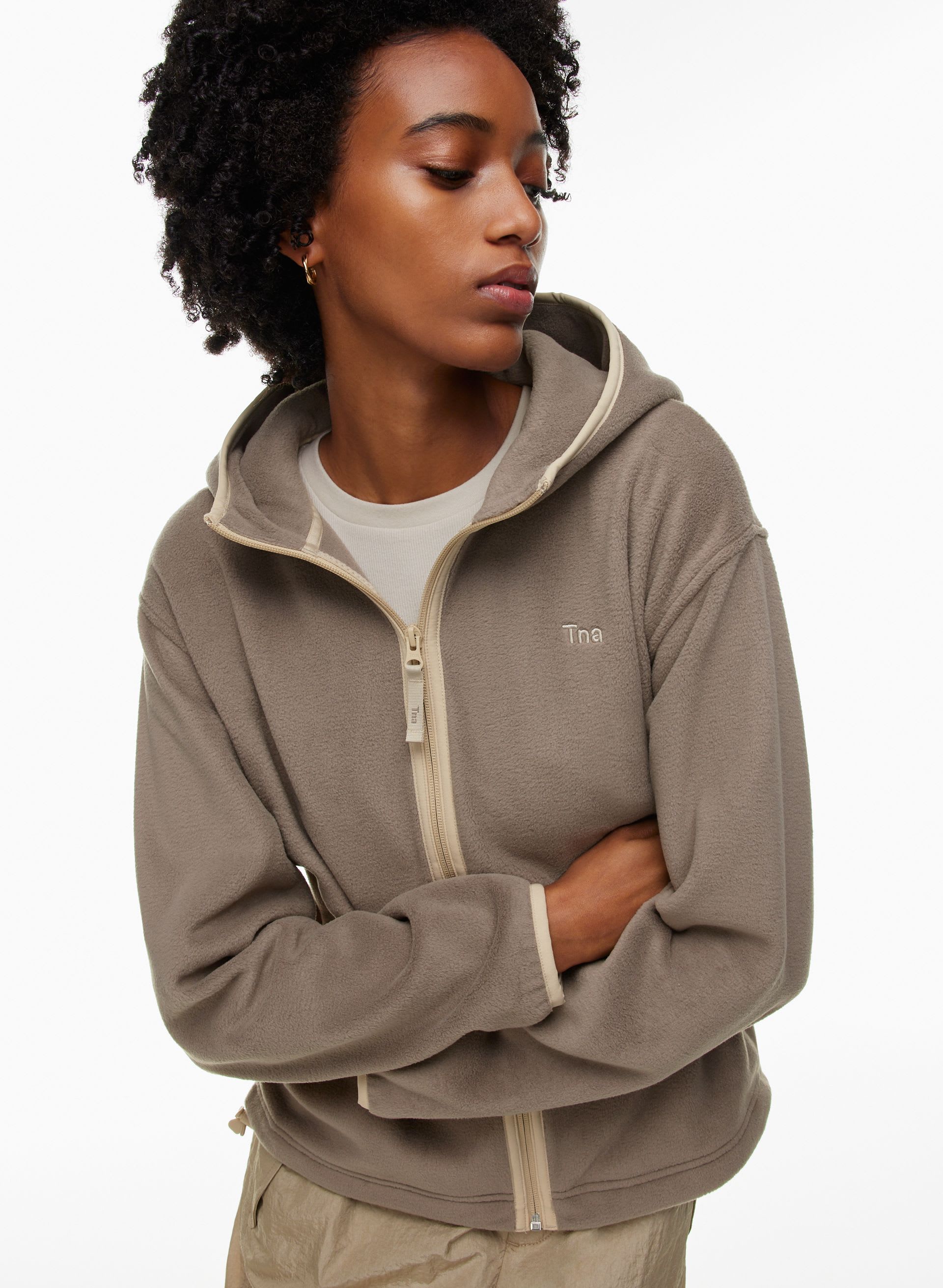 Sno Polar Oversized Zip Hoodie | Aritzia US