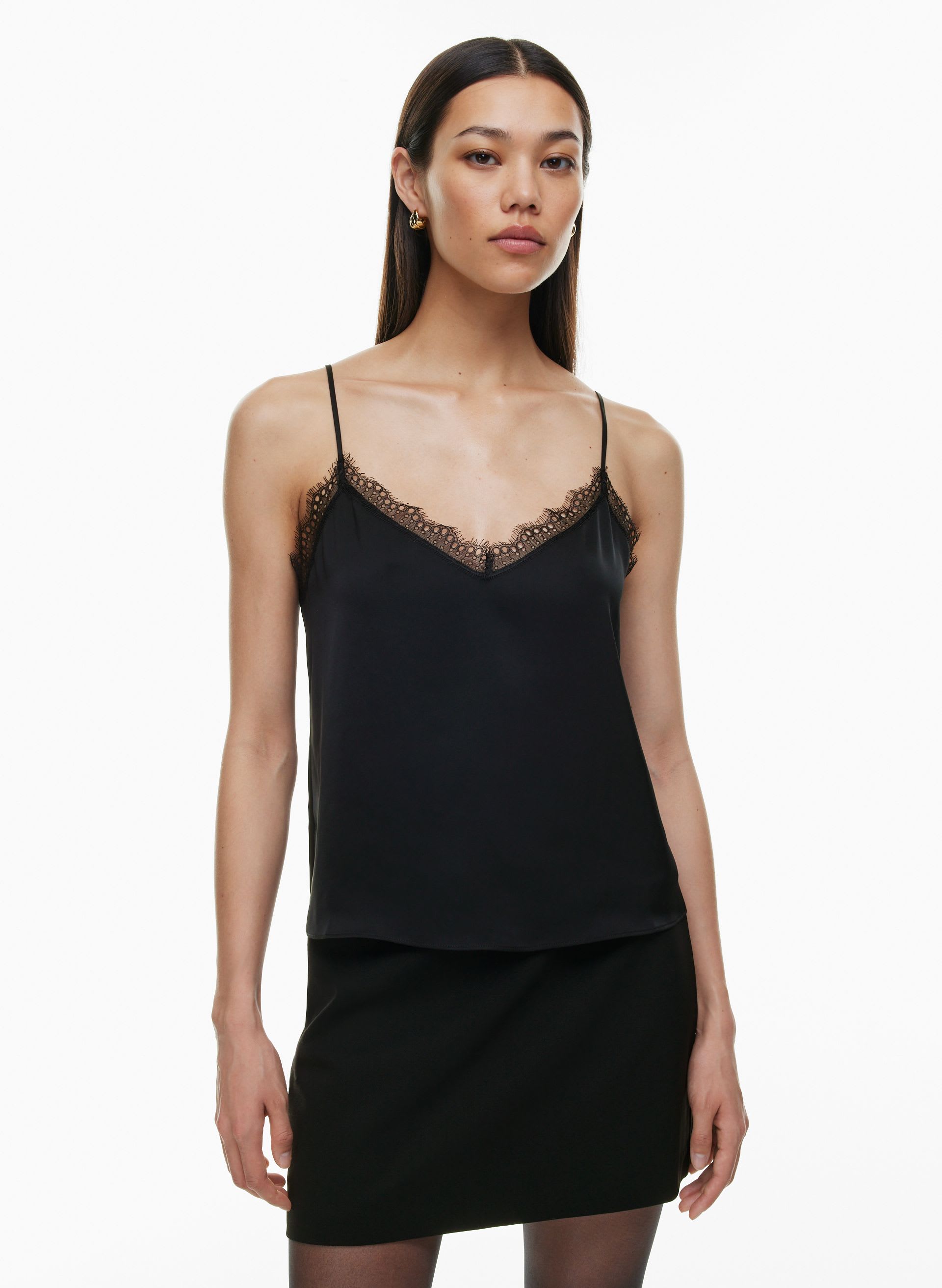 【本日最終】carla カーラ　Satin lace camisole Carlyle Satin Camisole | Aritzia US