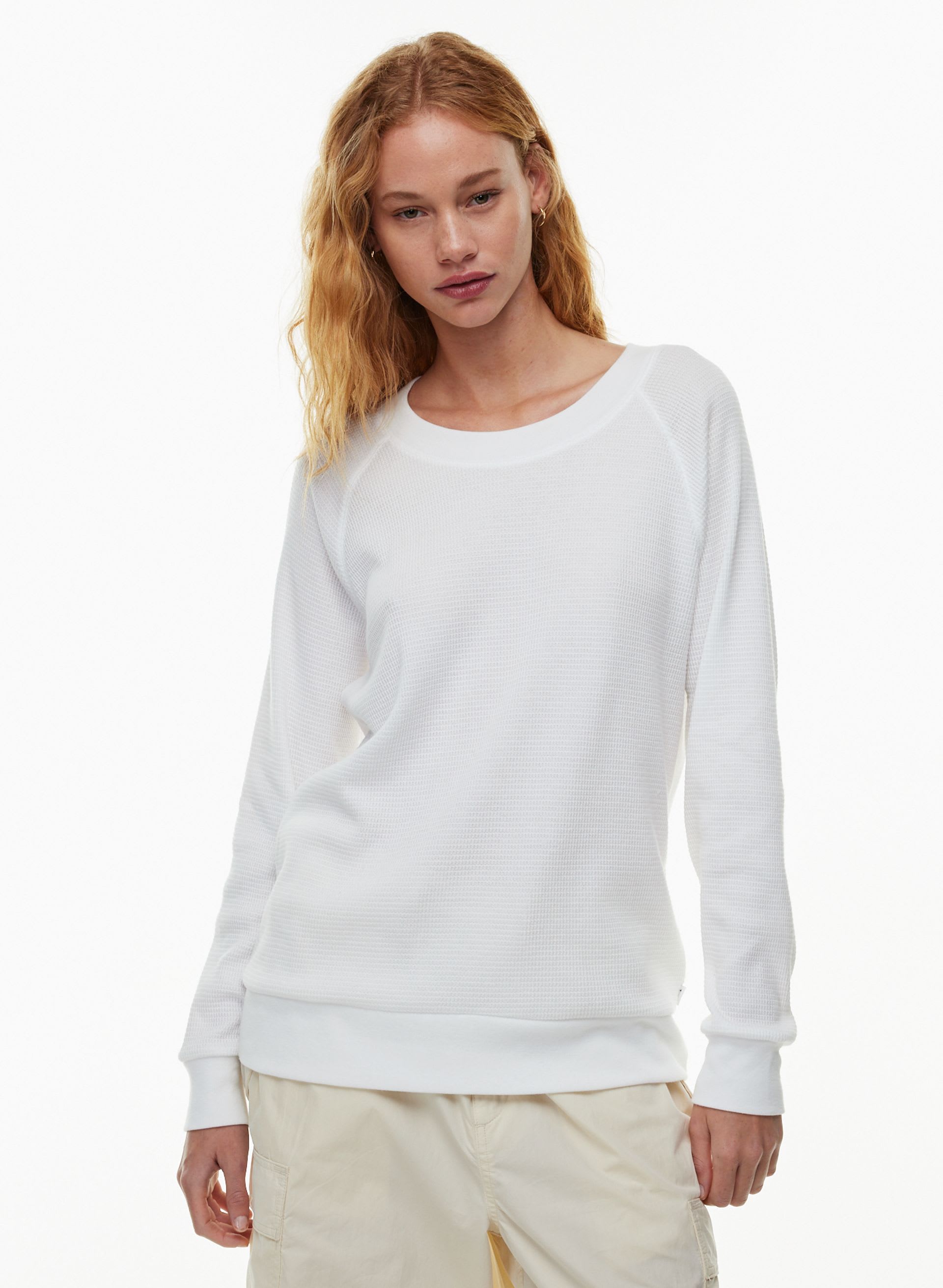 Waffle Raglan Longsleeve | Aritzia US