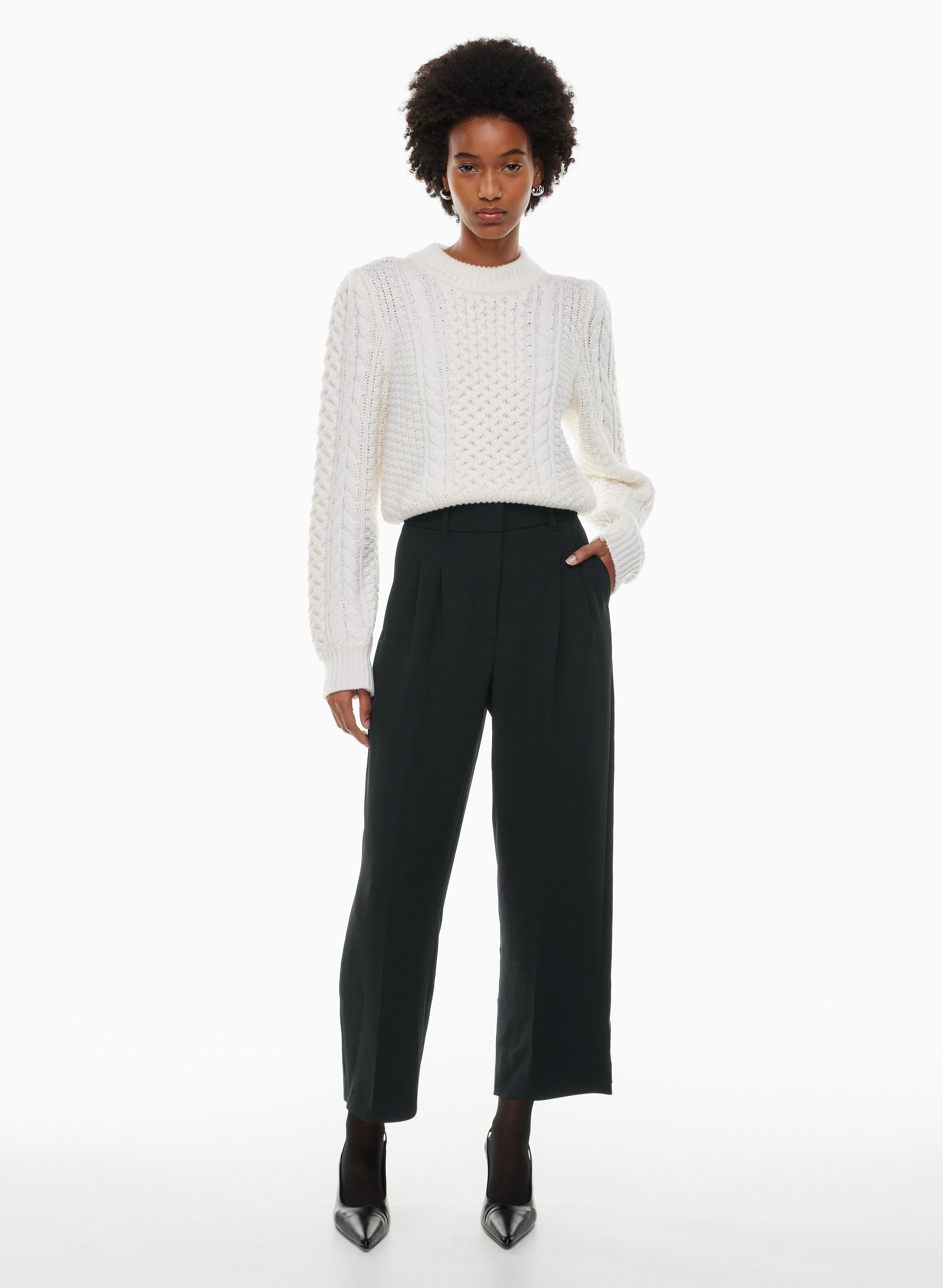 The Effortless Pant™ Cropped | Aritzia US display picture 1