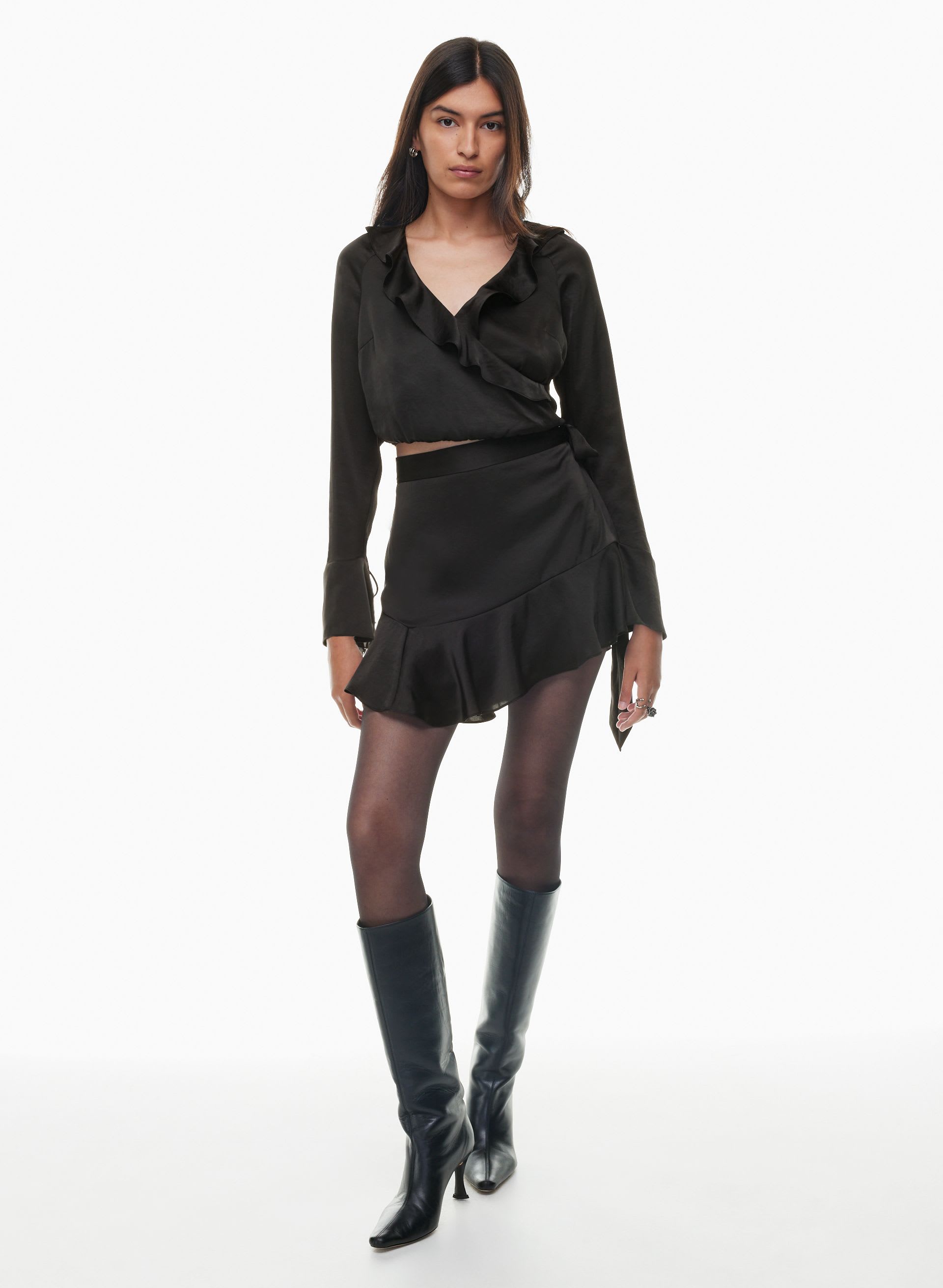 Primrose Satin Skirt | Aritzia US