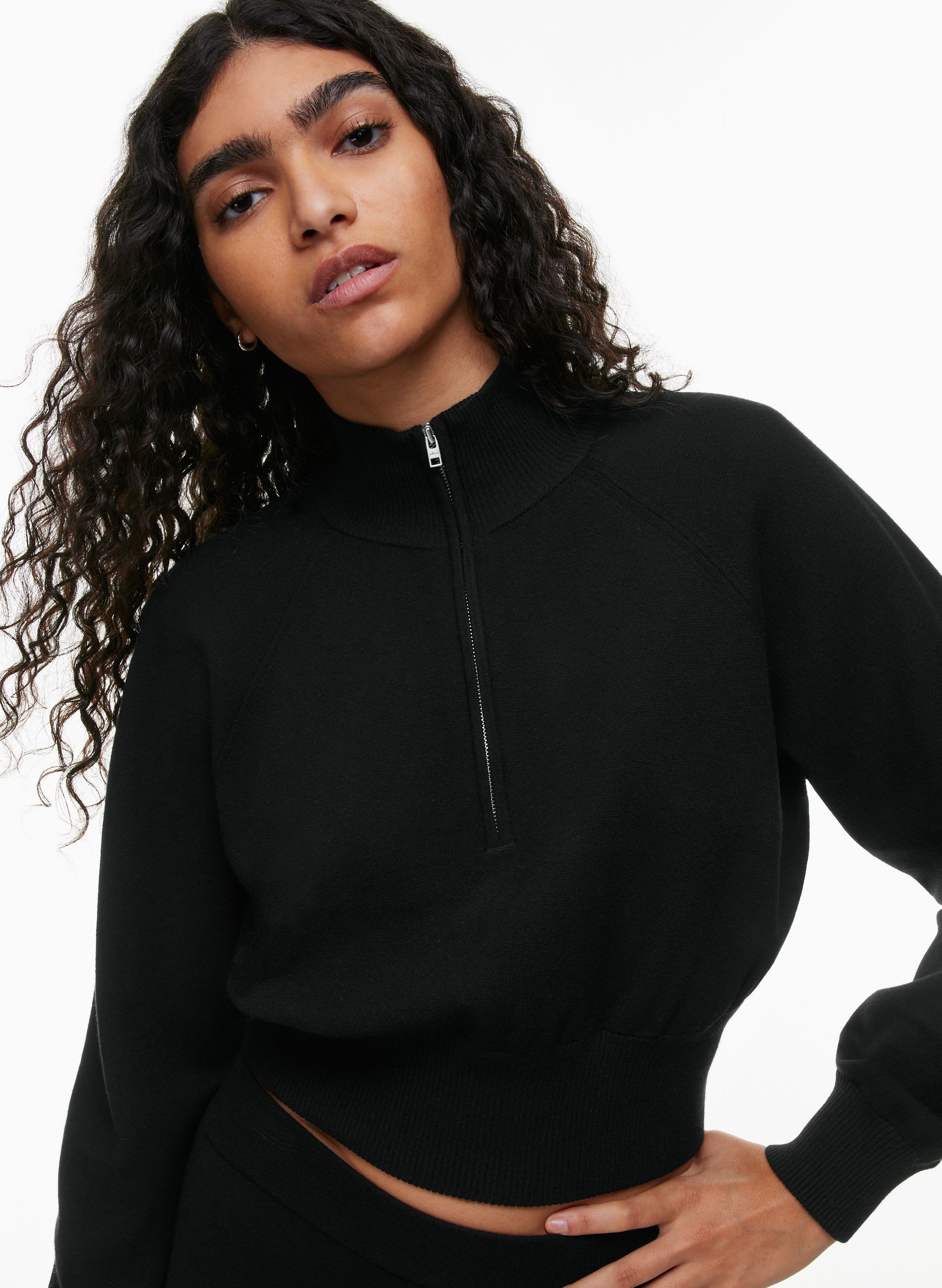 Yew 1/4 Zip Sweater | Aritzia US