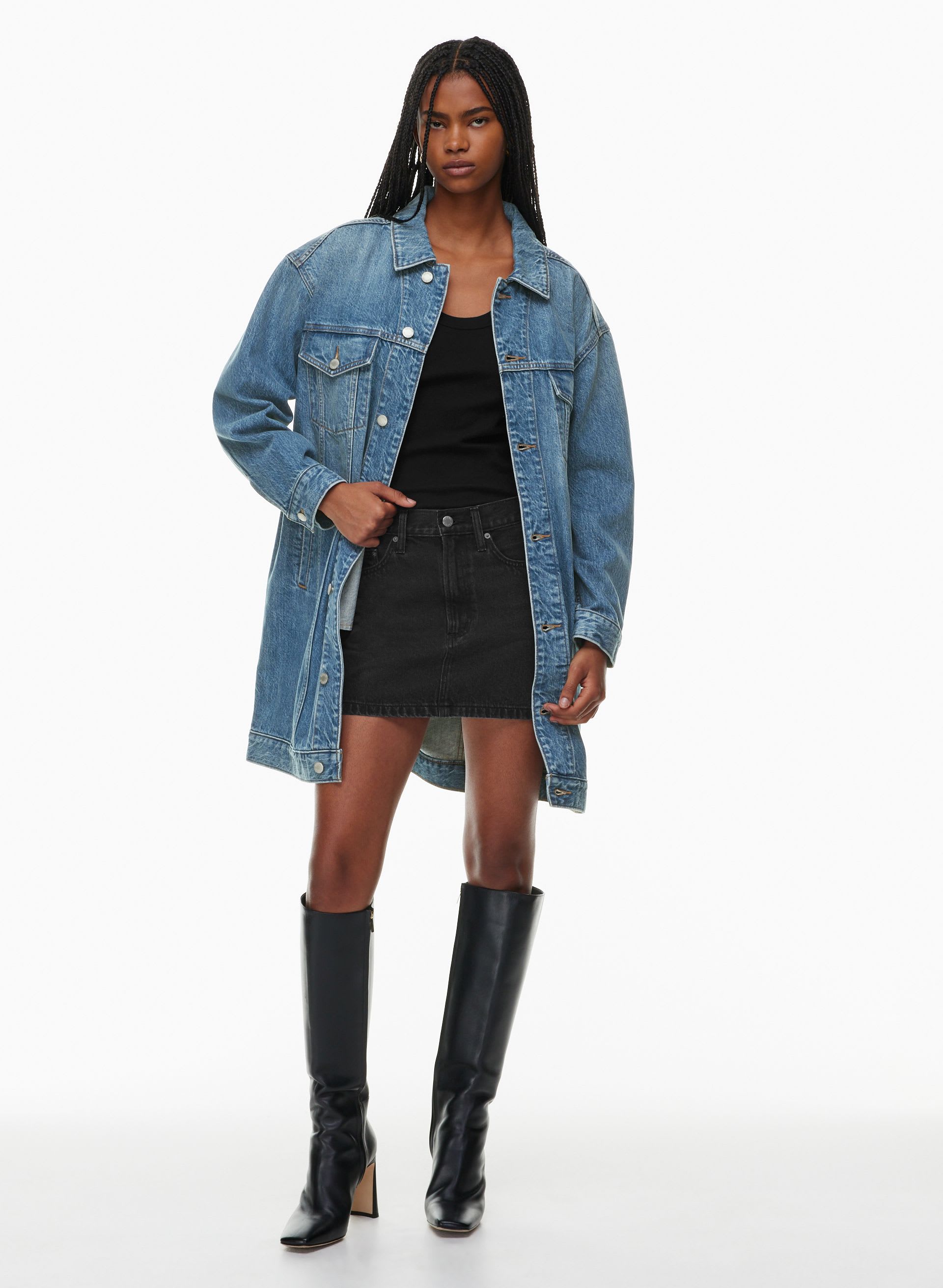Denim Forum The '90s Ali Coat | Aritzia INTL