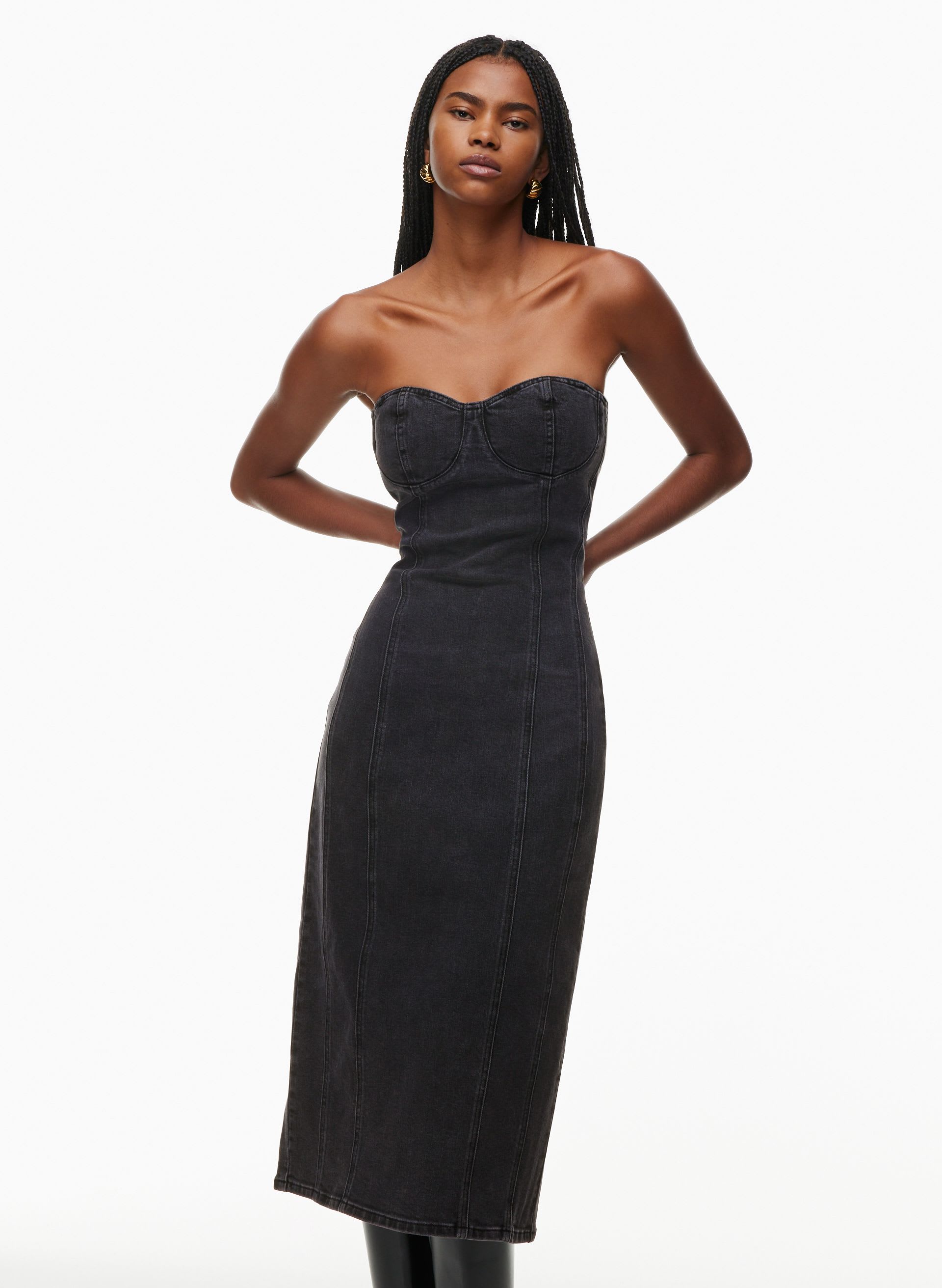 Denim Forum The '90s Denim Dress | Aritzia US