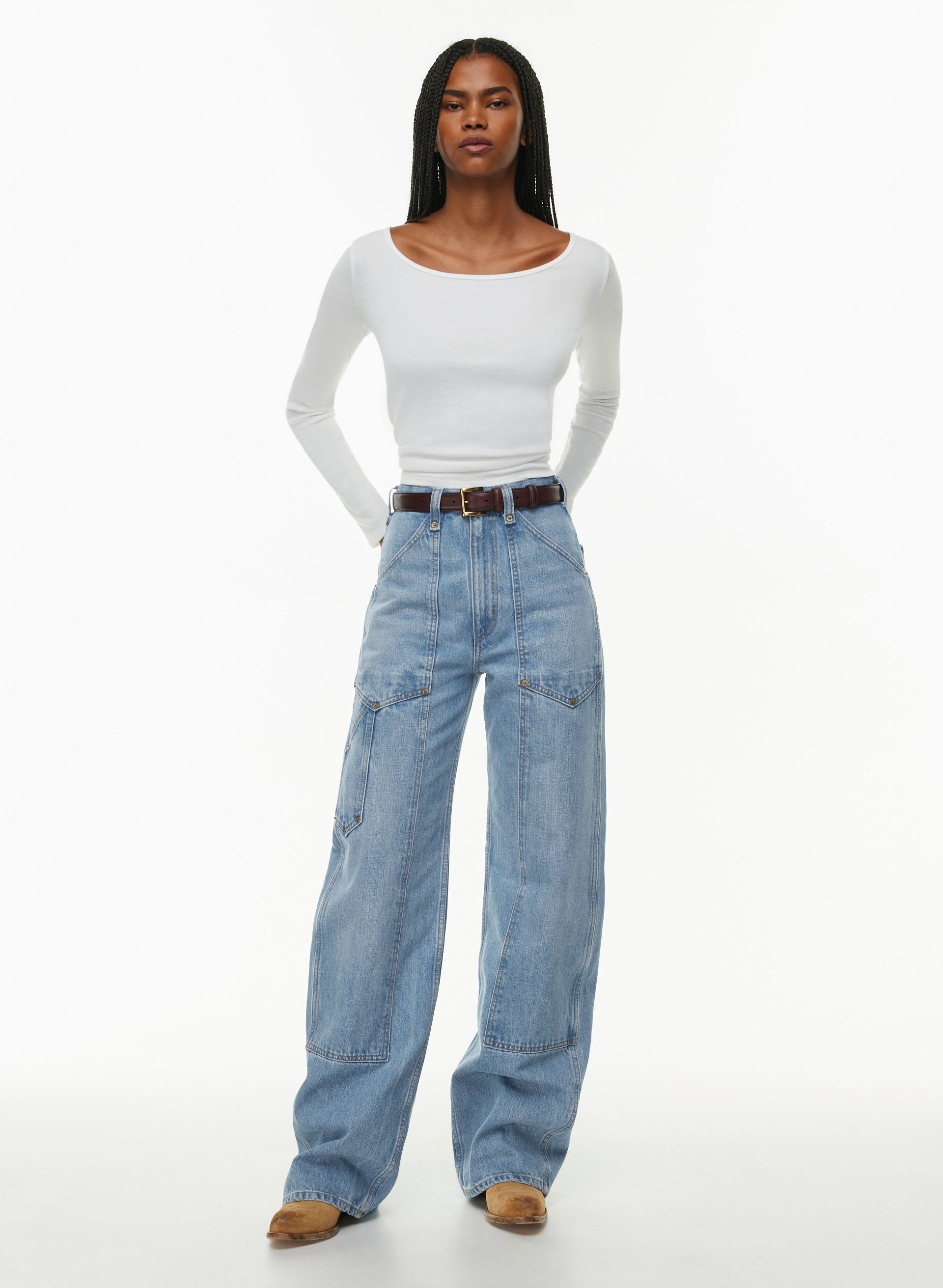 RE/DONE Superhigh Workwear Jean | Aritzia US