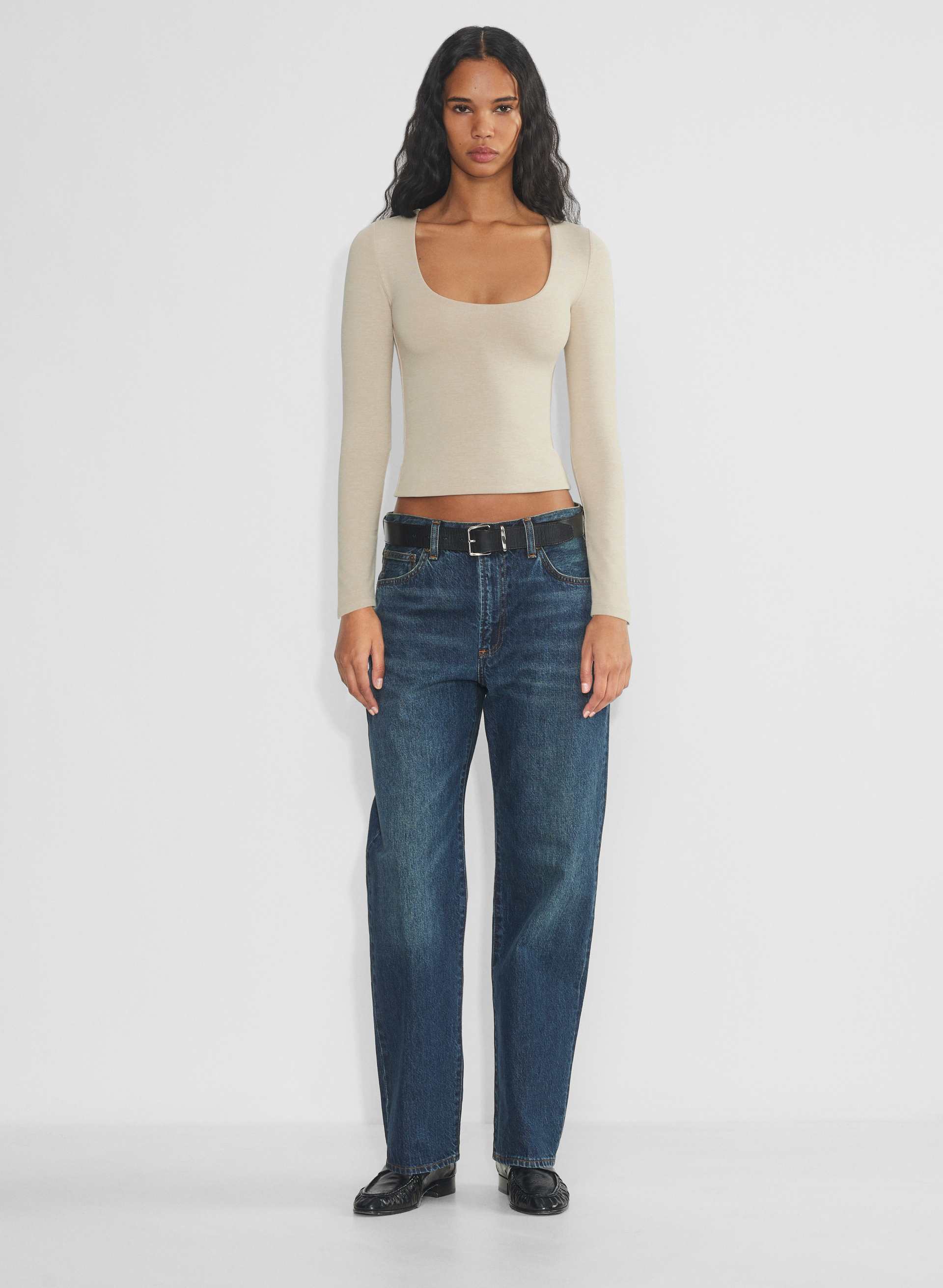 Contour Scoopneck Longsleeve | Aritzia US