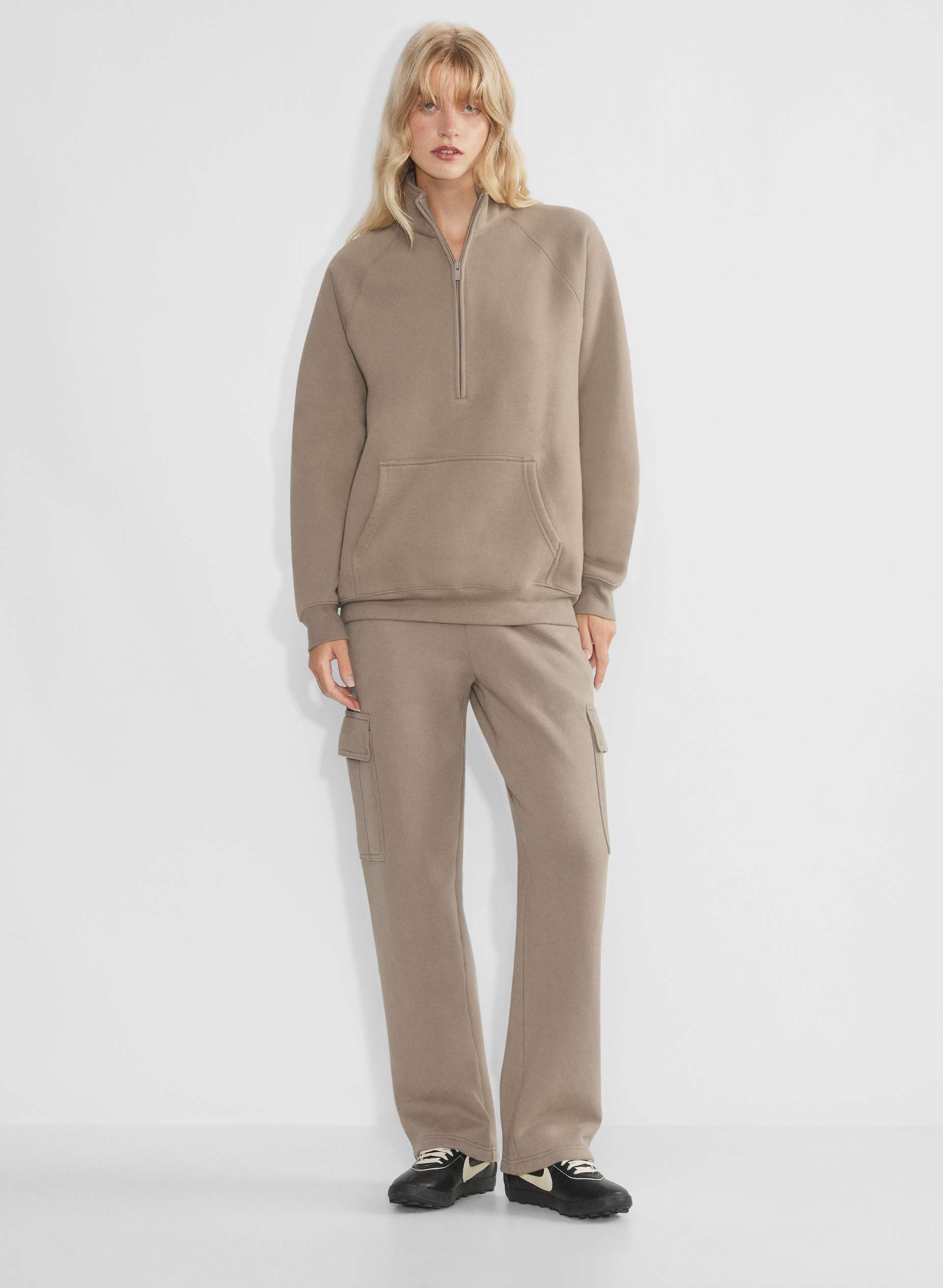 Cozy Fleece Mega Raglan™ 1/2 Zip Sweatshirt | Aritzia CA