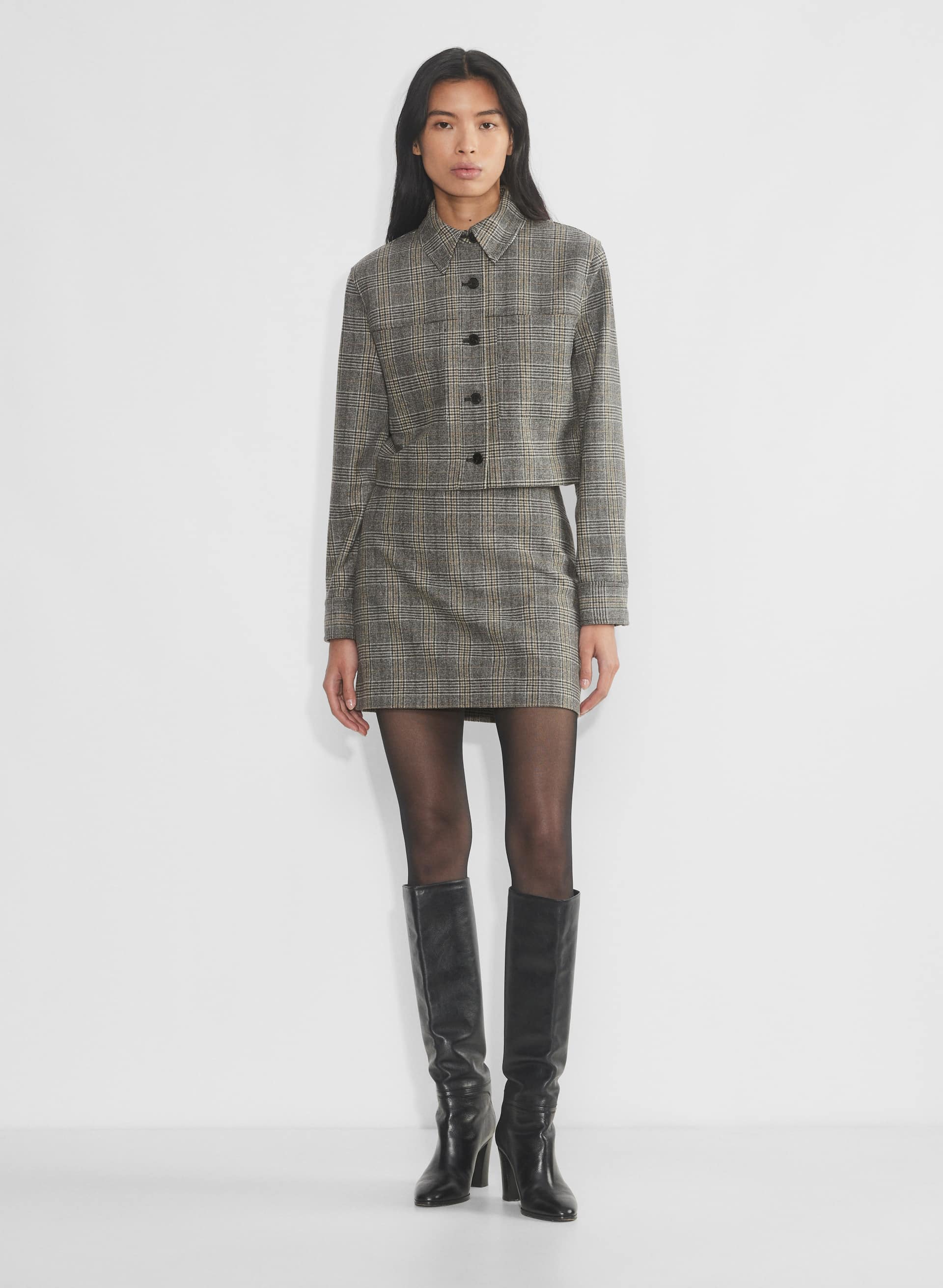 Little Cropped Jacket - Precision Wool | Aritzia US