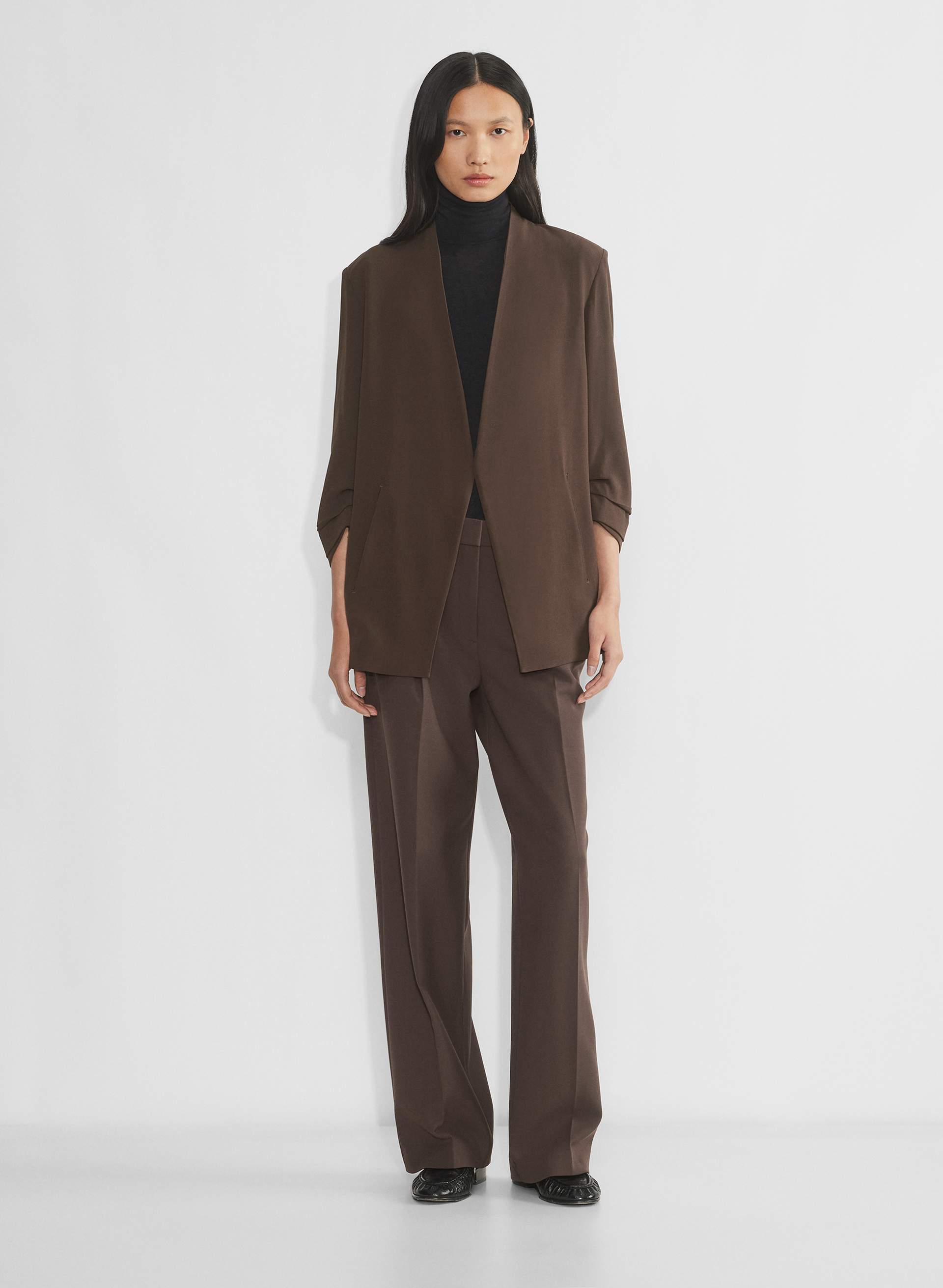 Power Blazer - Mirror Crepe™ | Aritzia US
