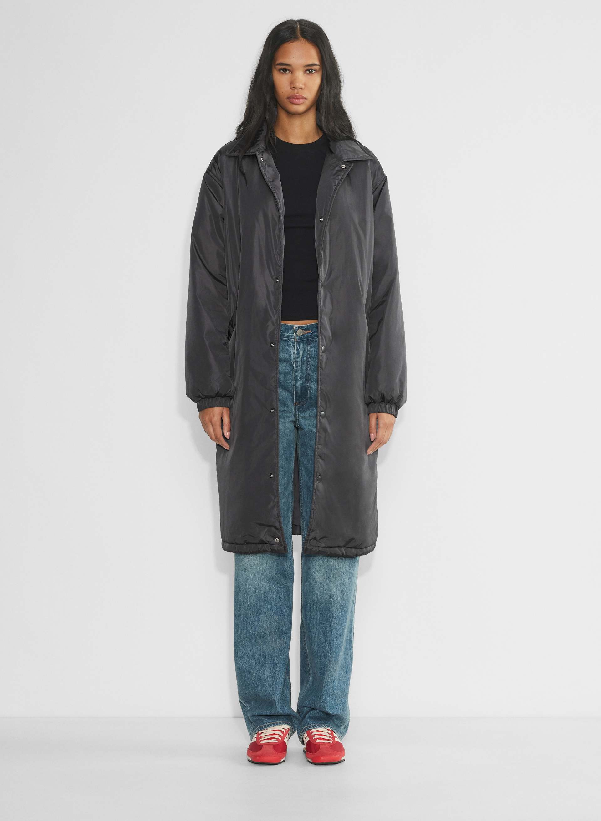 ウェア luz ltt coach jacket XL Coaches Long Jacket | Aritzia CA