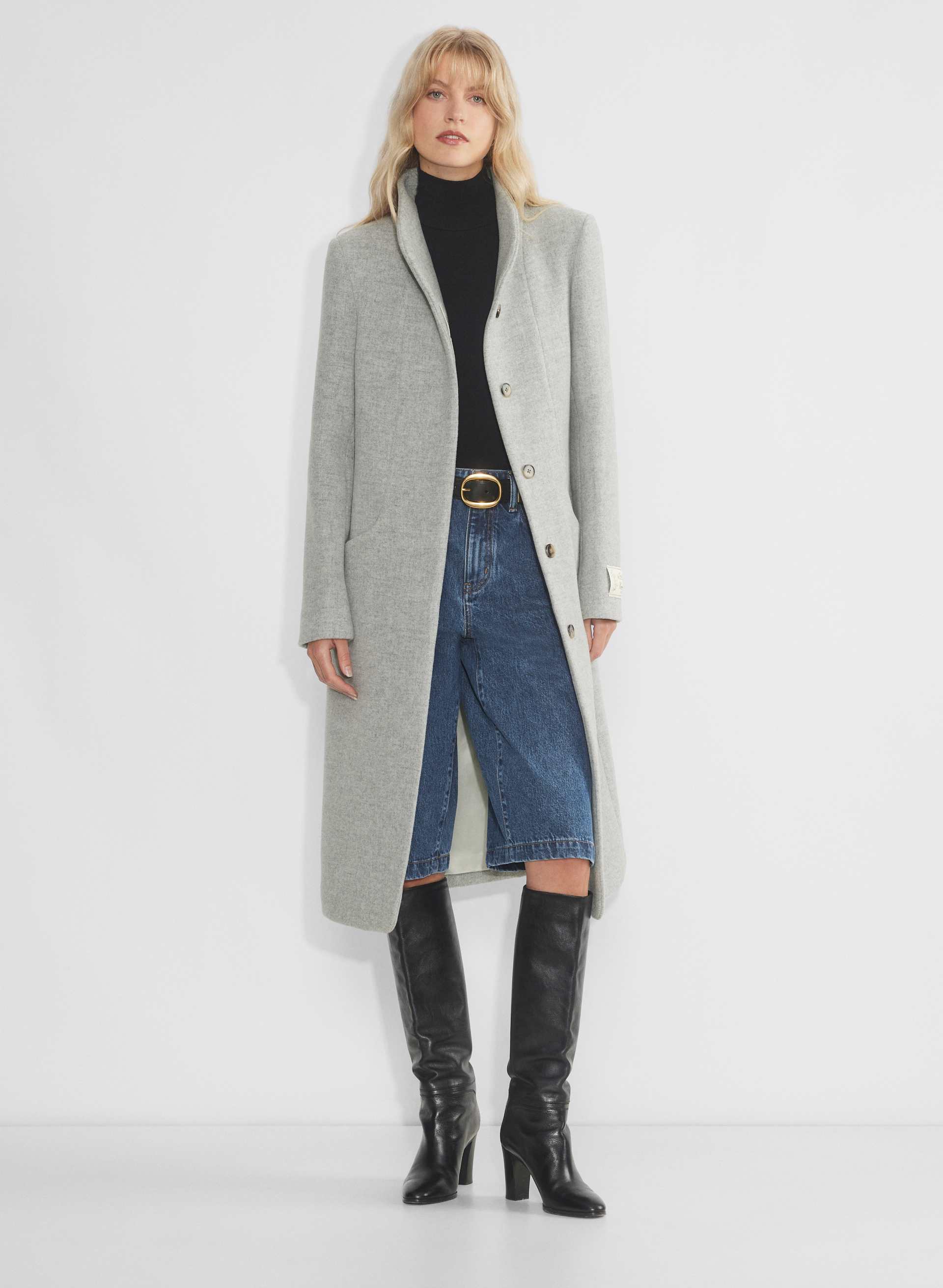 The Cocoon Long Coat - Soft Wool Cashmere | Aritzia US