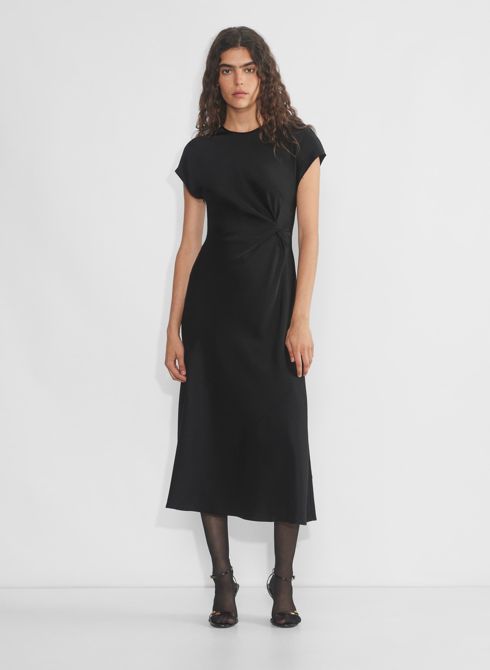 wilfred nicolette satin dress Nicolette Satin Dress