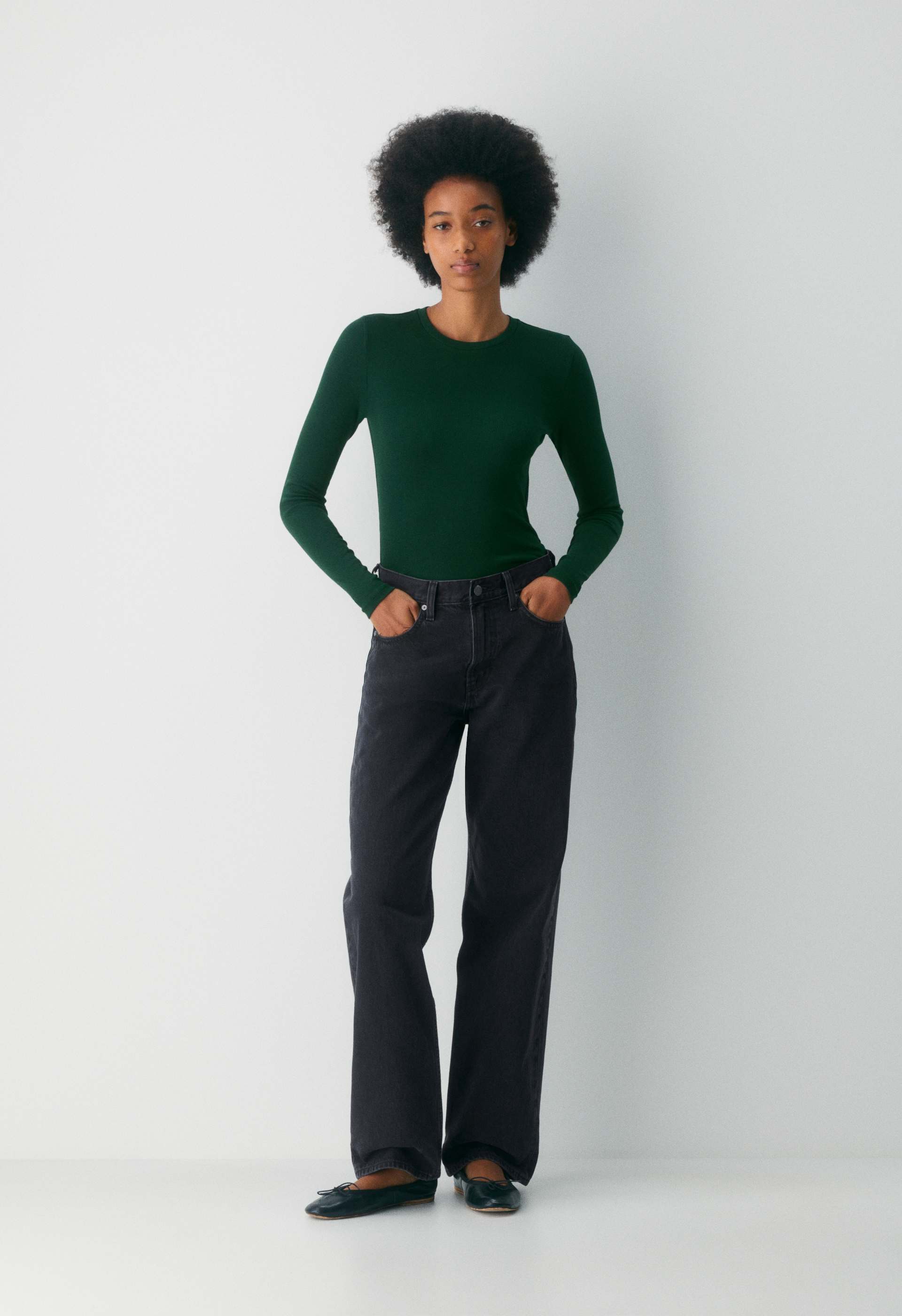 HomeStretch™ Rib Solo Longsleeve