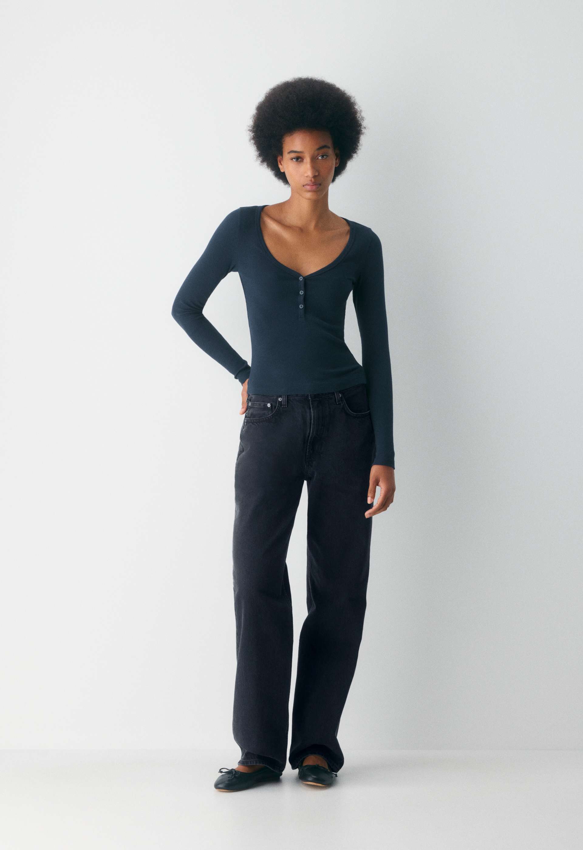 HomeStretch™ Rib Acoustic Longsleeve