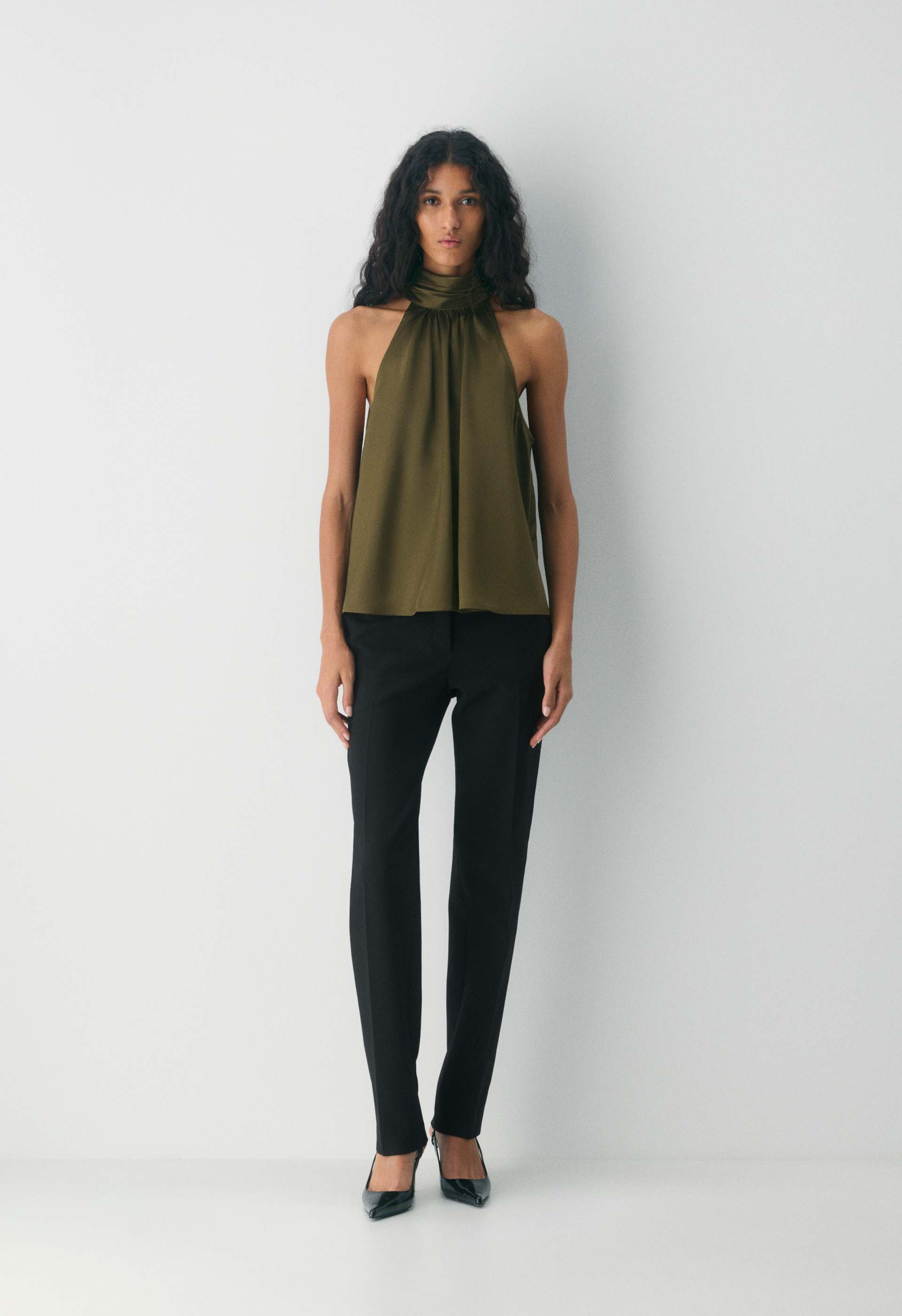 Fallaway Satin Top | Aritzia US