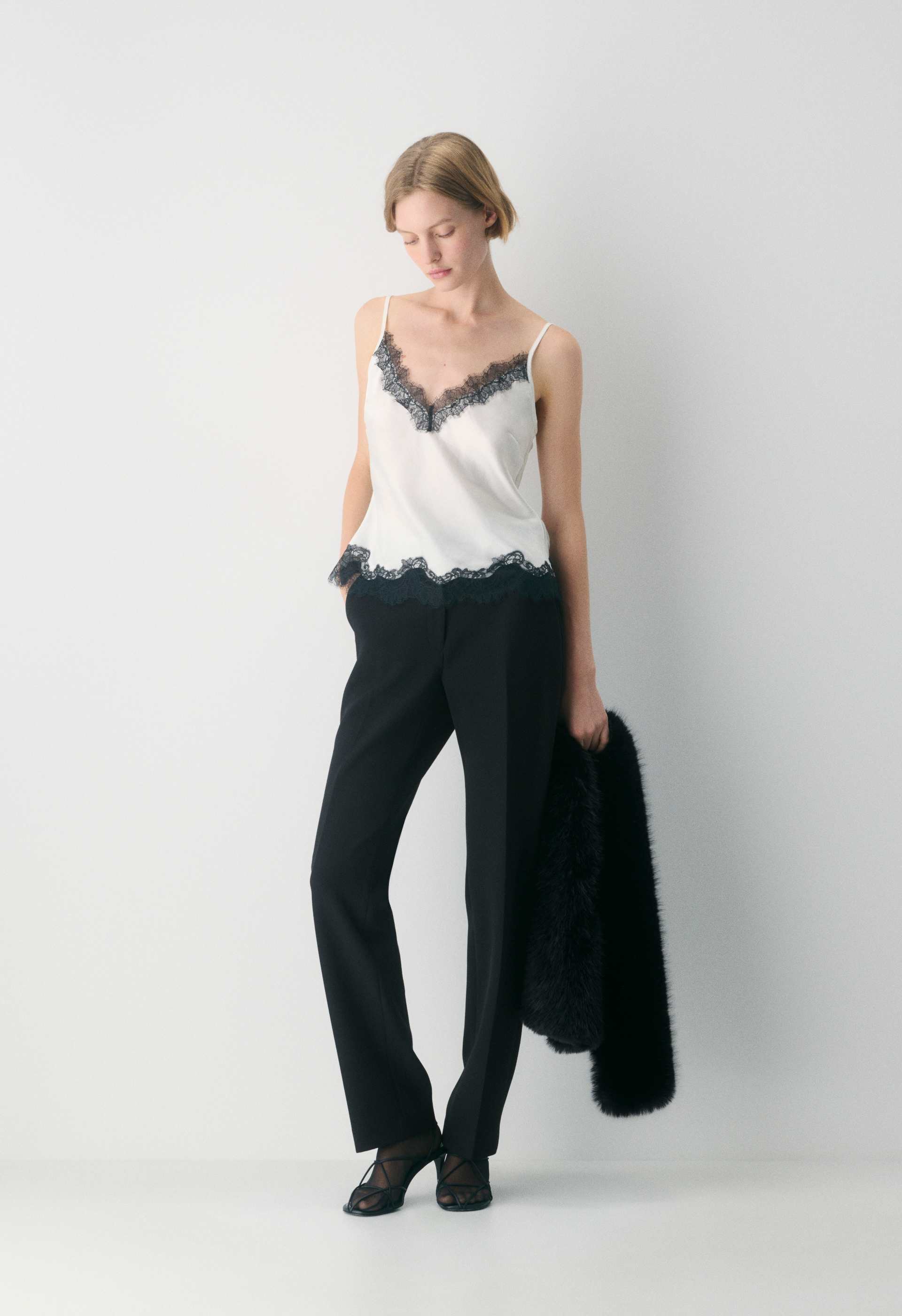 Motif Satin Camisole | Aritzia US