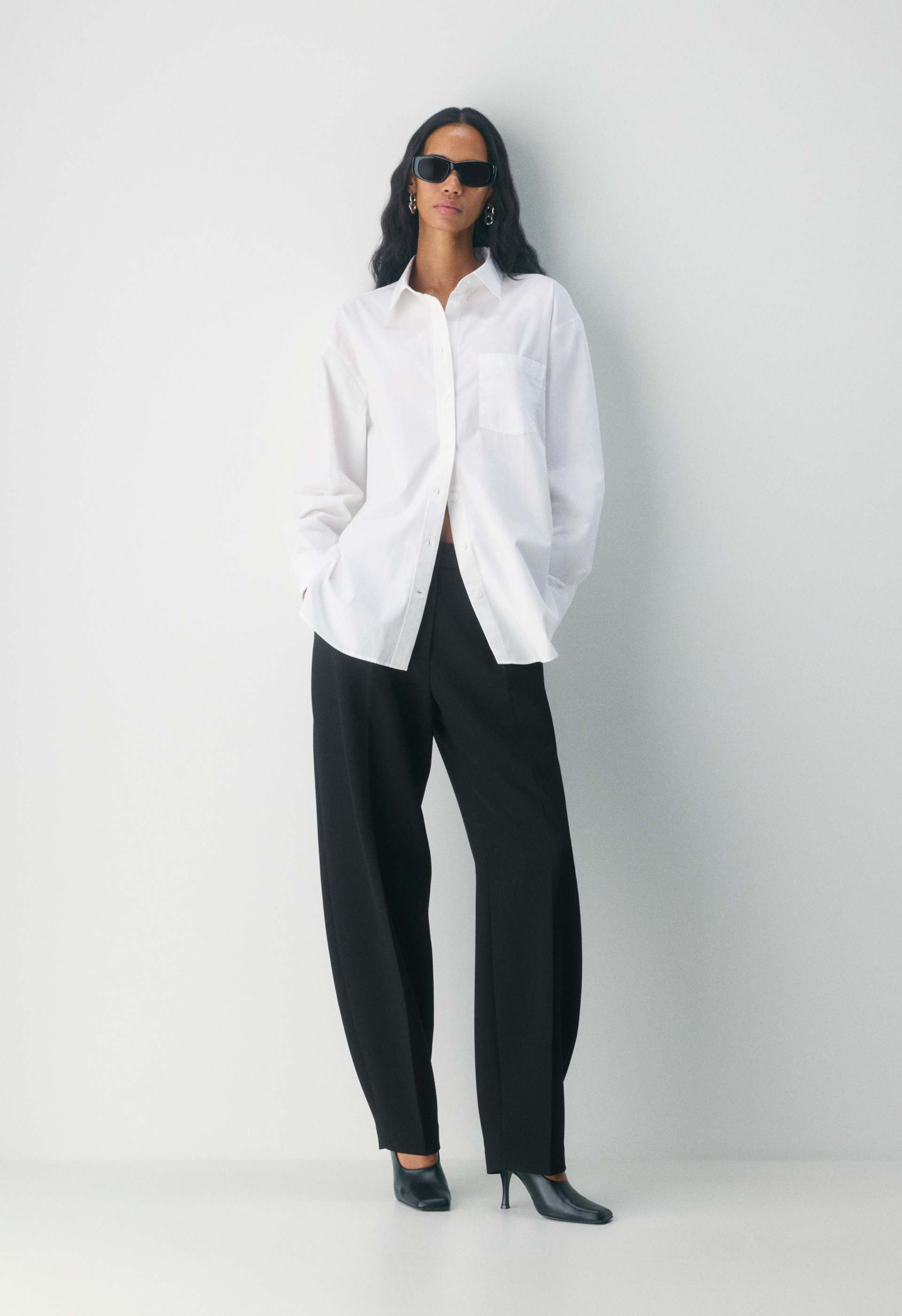 Outro Oversized Poplin Shirt