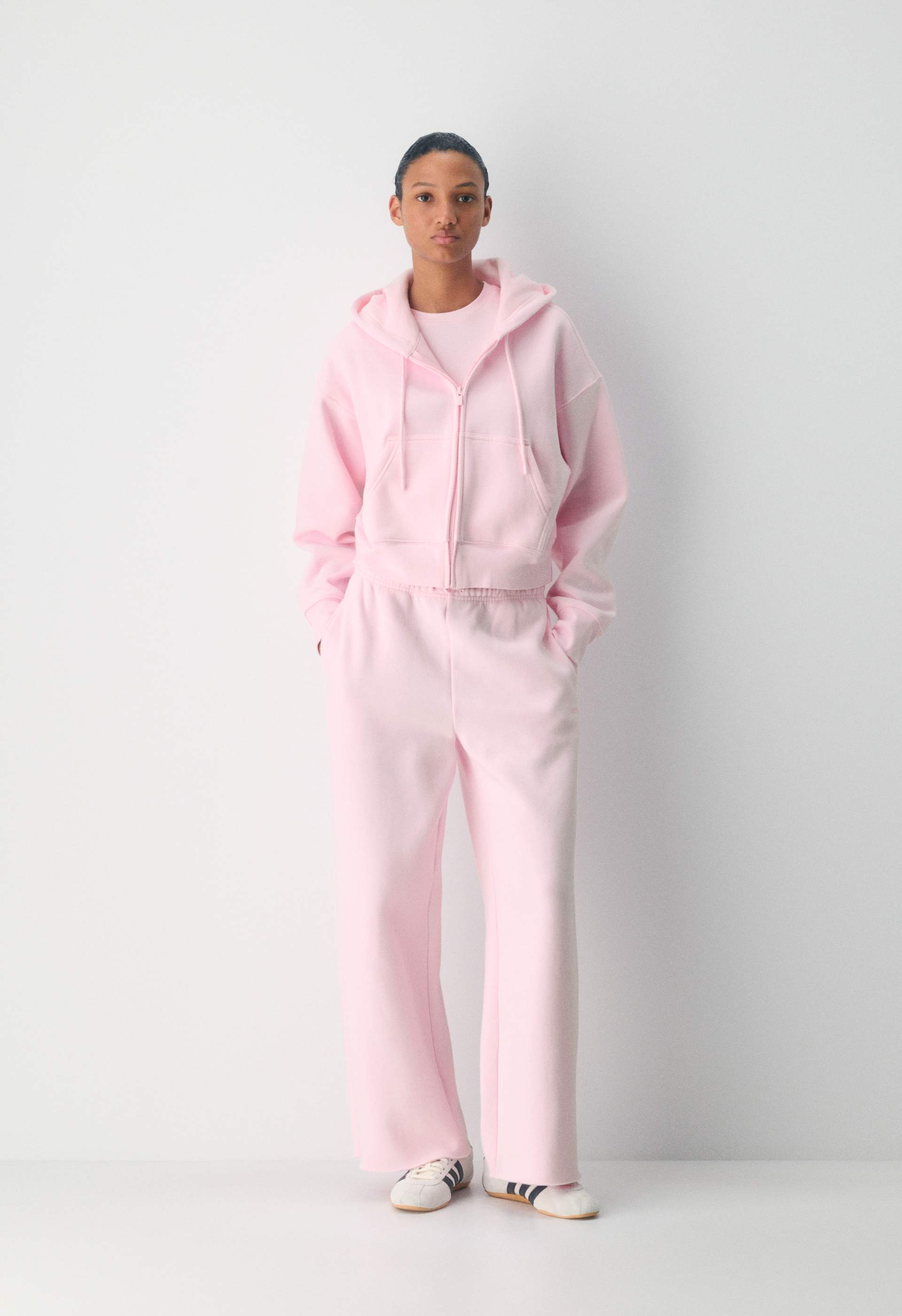 Cozy Sweatfleece Boyfriend Boxy Zip Hoodie