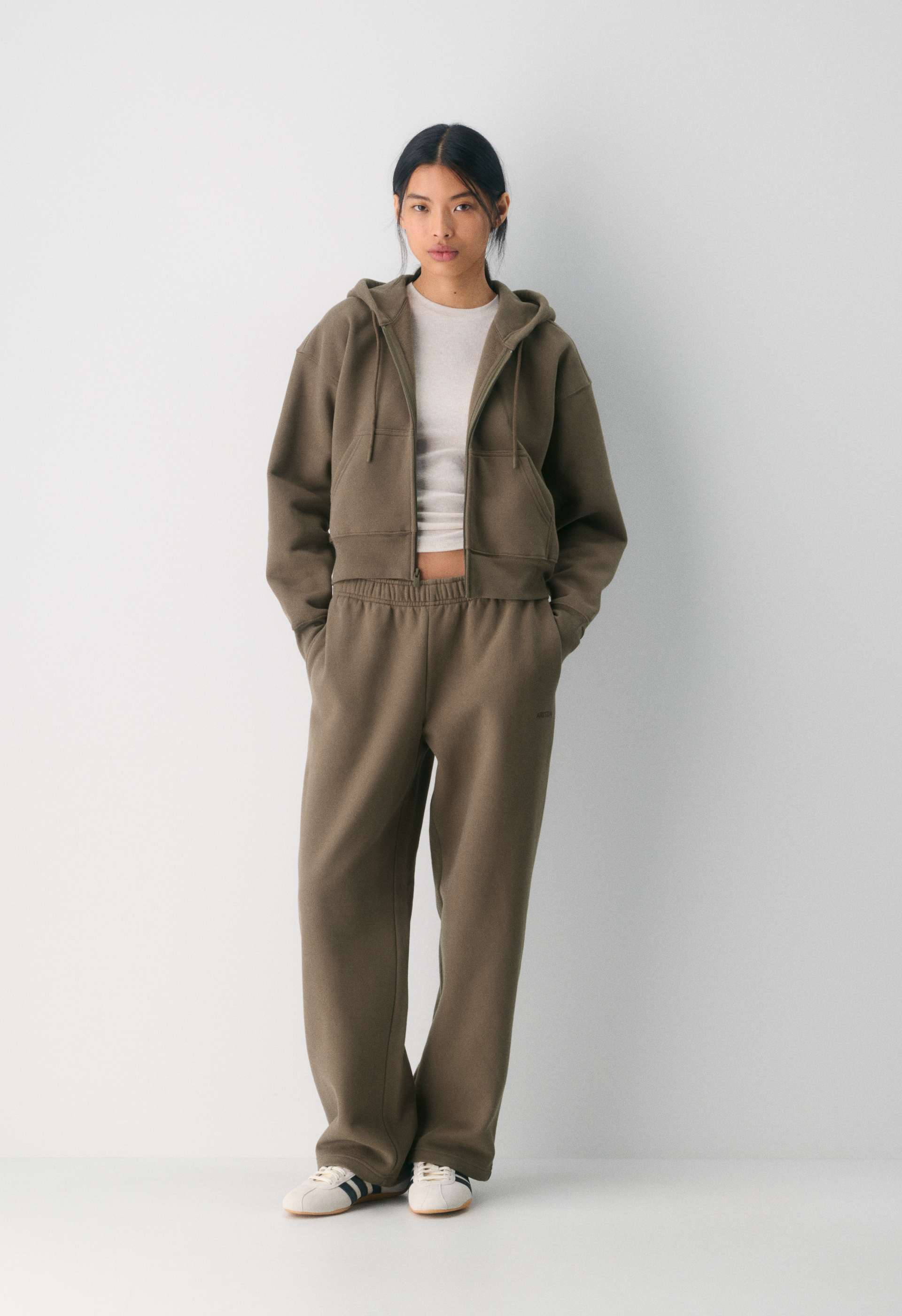 Cozy Sweatfleece Boyfriend Boxy Zip Hoodie