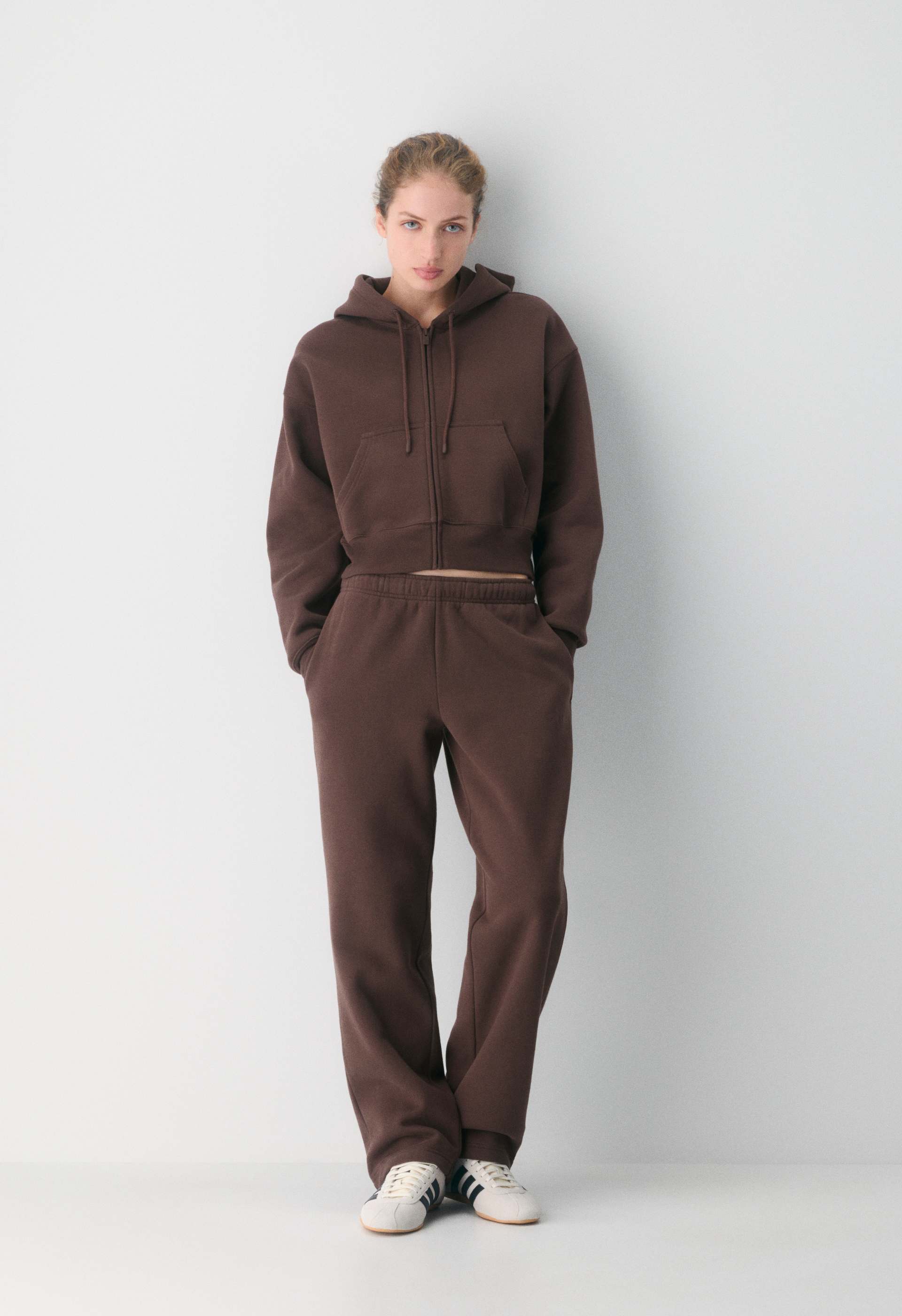 Cozy Sweatfleece Boyfriend Boxy Zip Hoodie