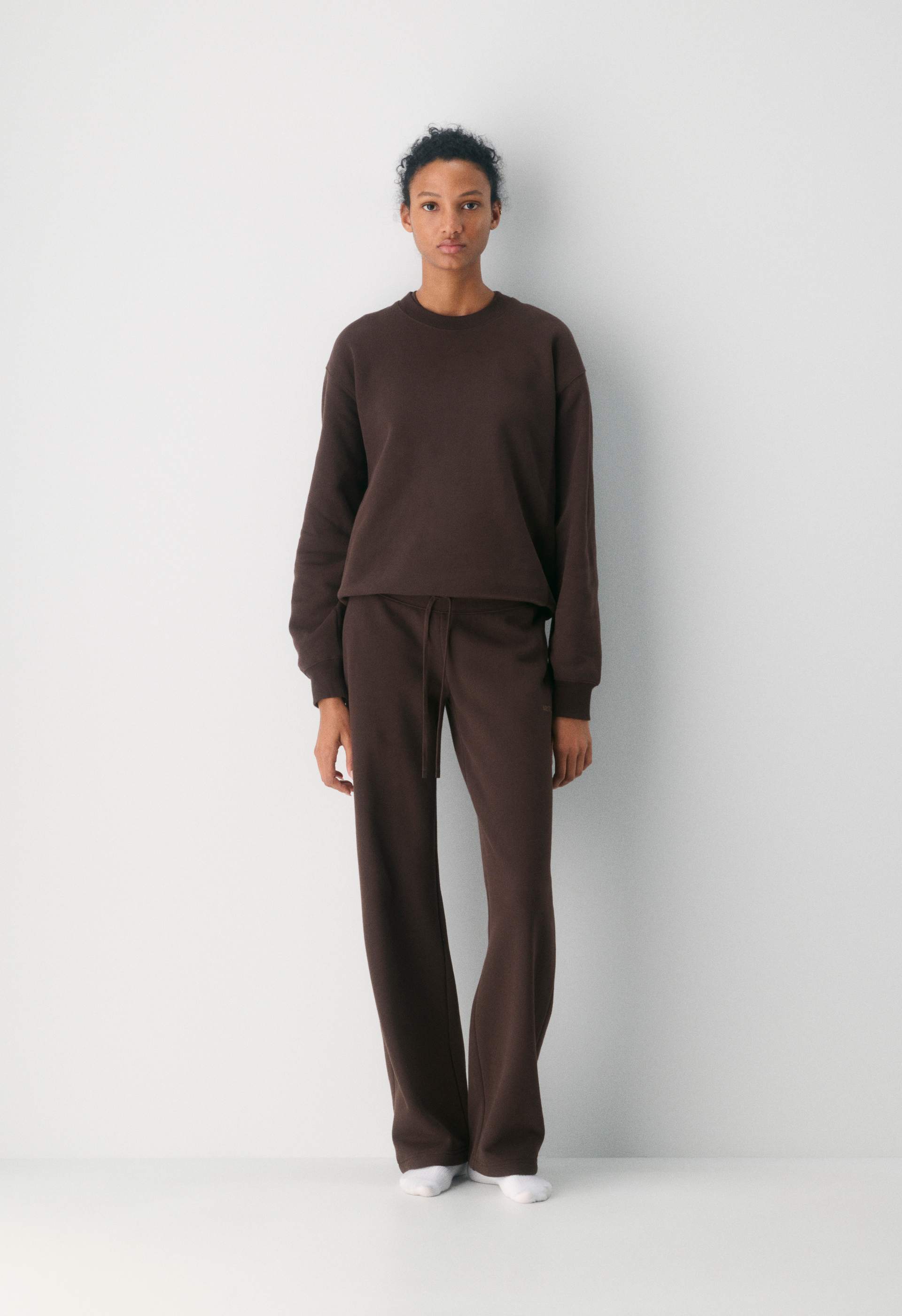 Cozy Sweatfleece Perfect Crew Sweatshirt | Aritzia US