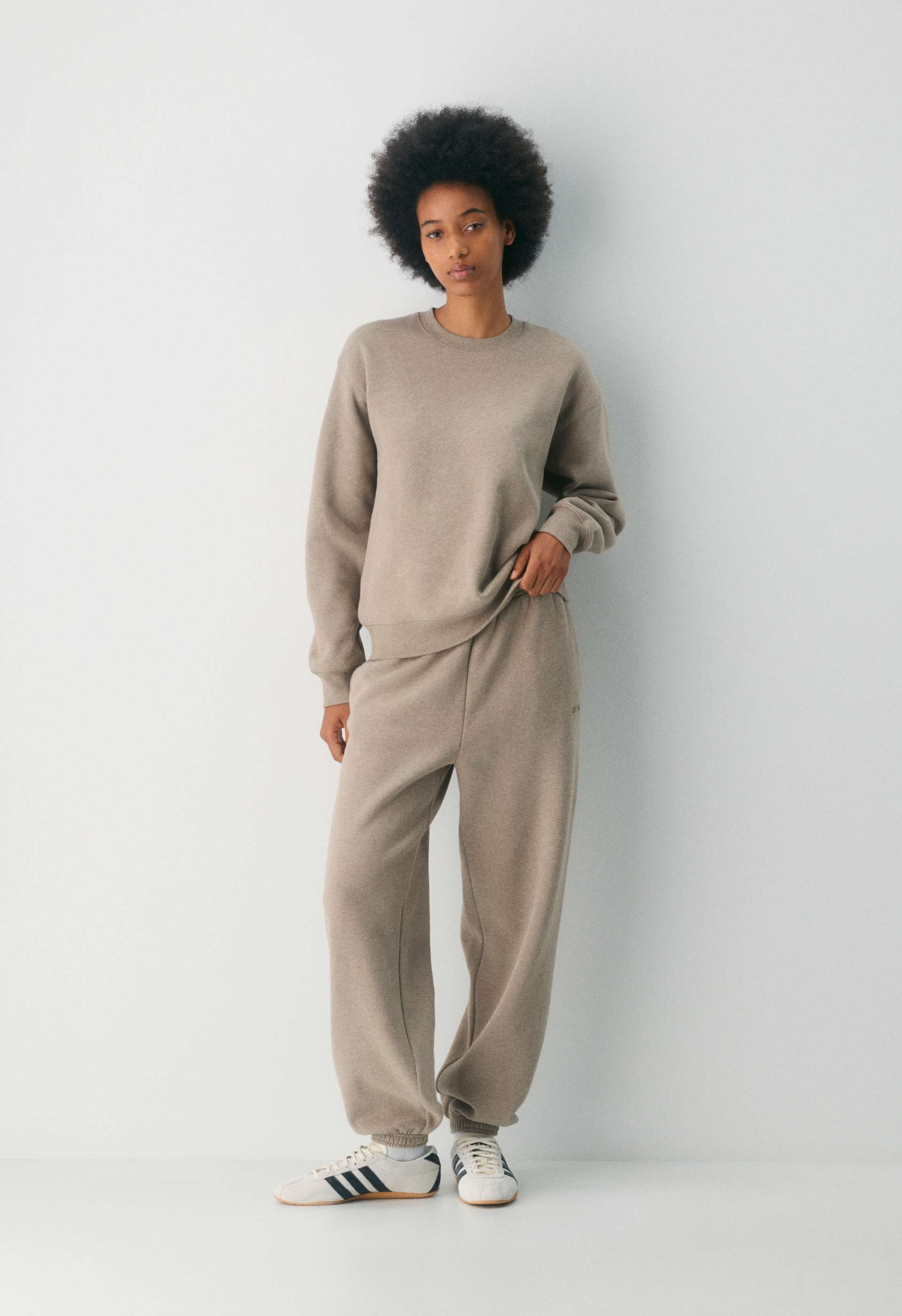 Cozy Sweatfleece Perfect Crew Sweatshirt | Aritzia US