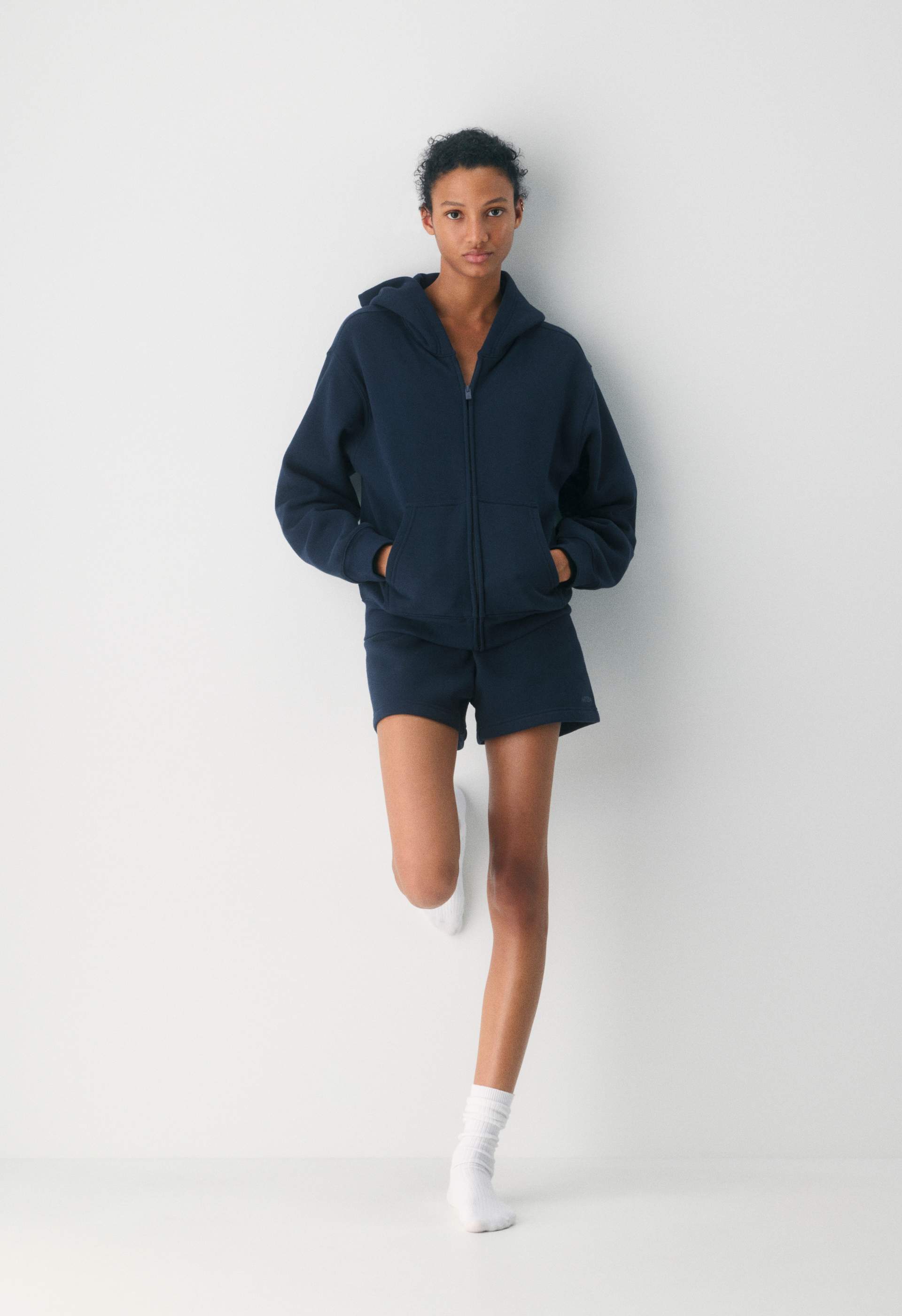Cozy Sweatfleece Perfect Zip Hoodie