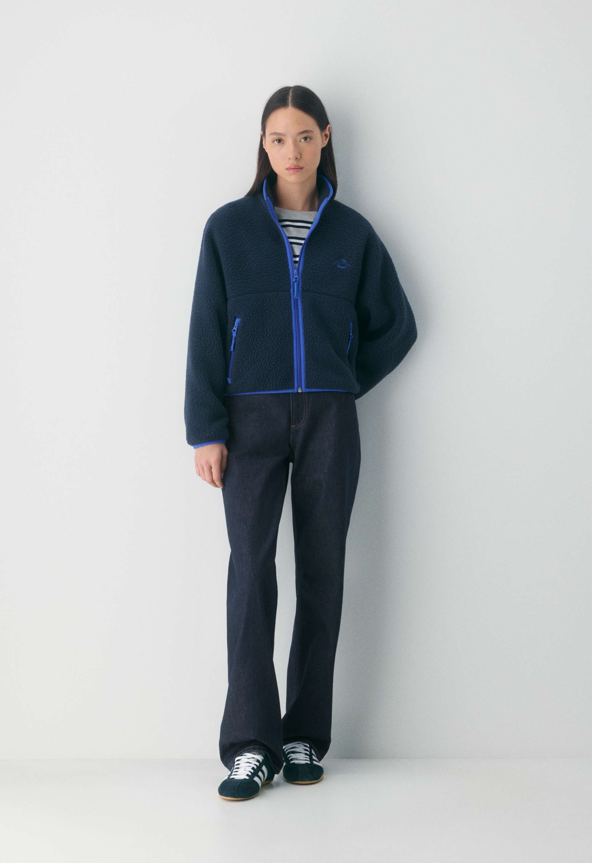Polartec® Thermal Pro™ Mockneck Hi-hip Zip-up