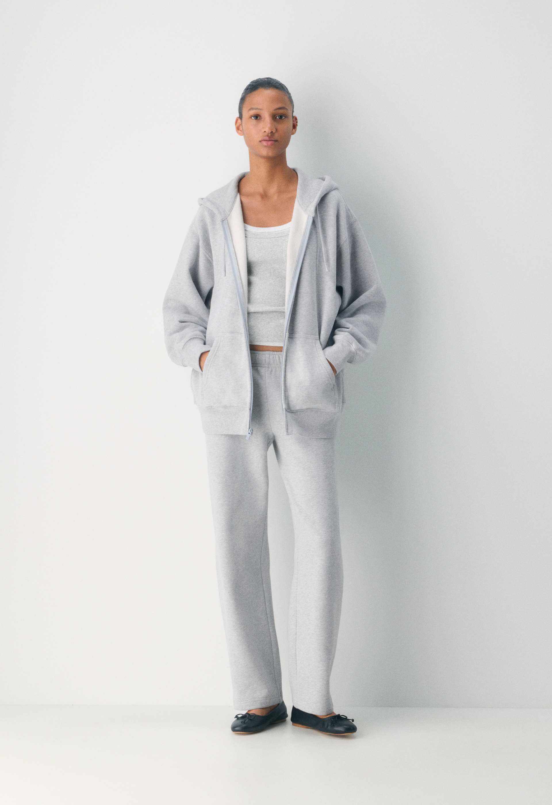 Cozy Sweatfleece Boyfriend Zip Hoodie