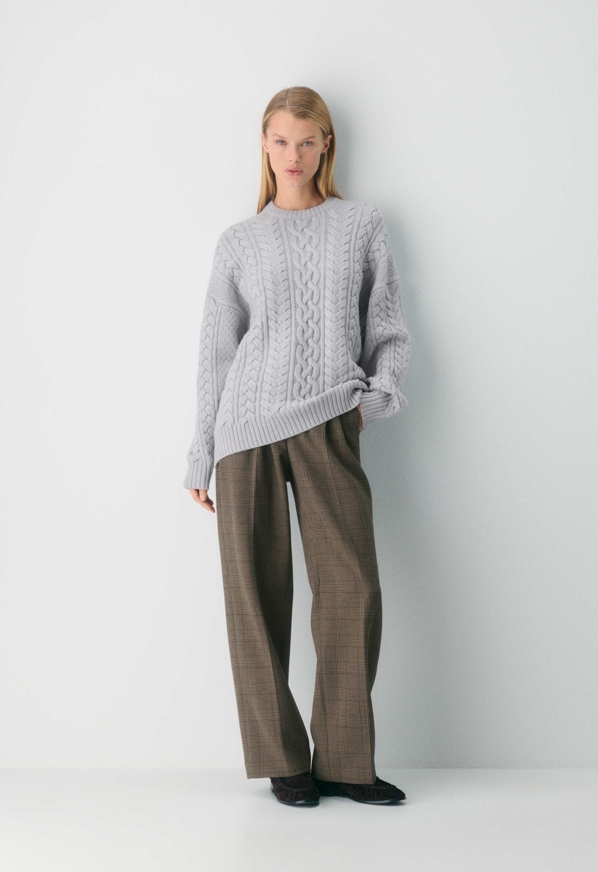Heritage Knit Merino Wool Crew Sweater | Aritzia US
