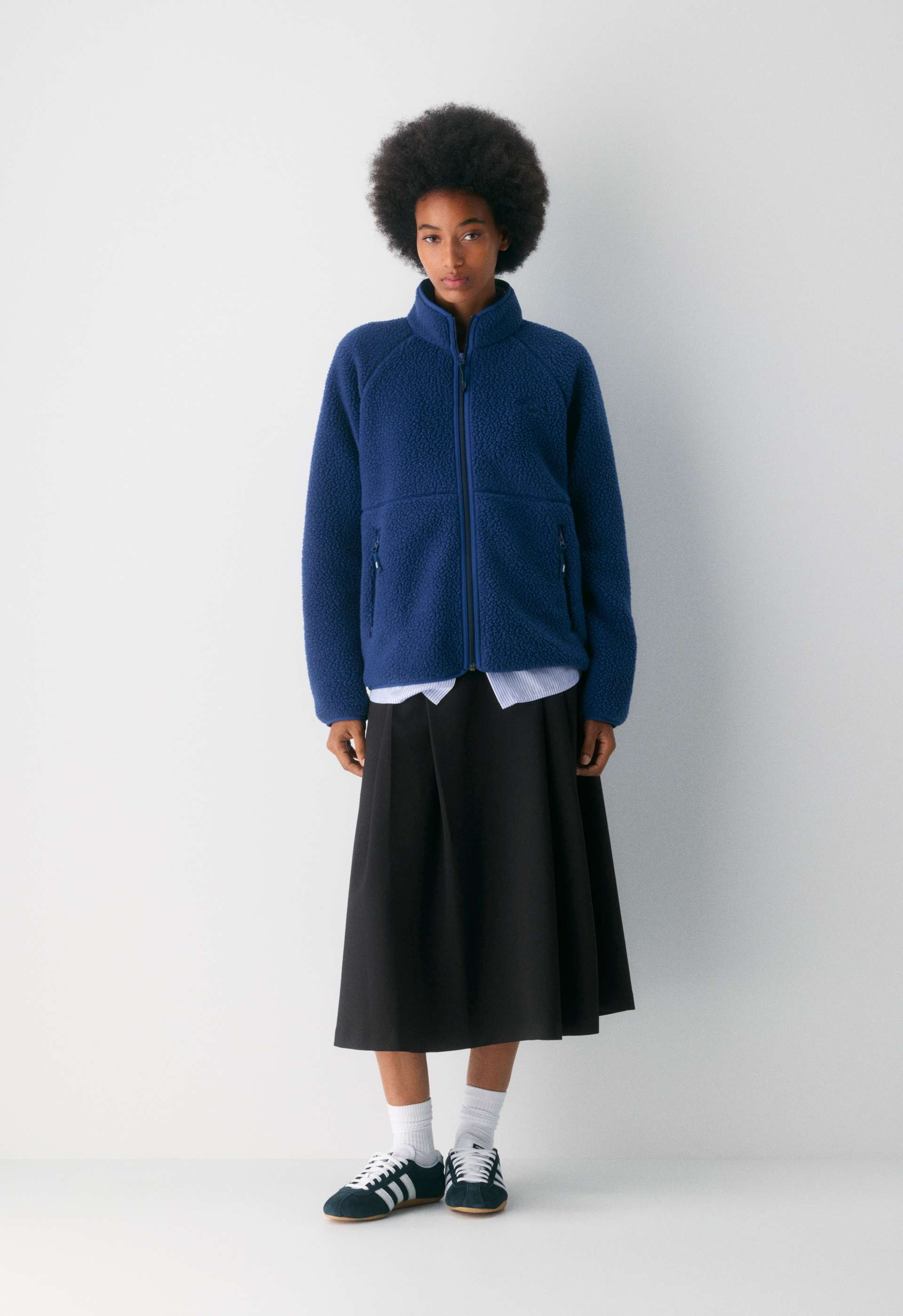 Polartec® Thermal Pro™ Raglan Mockneck Zip-Up
