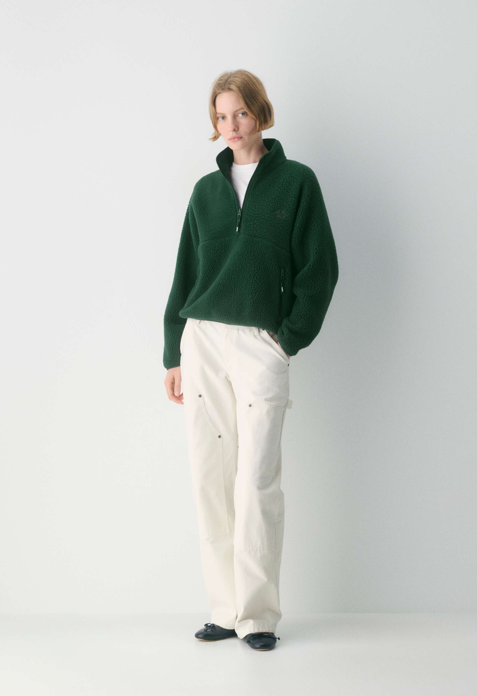 Polartec® Thermal Pro™ 1/2 Zip Hi-hip Sweater