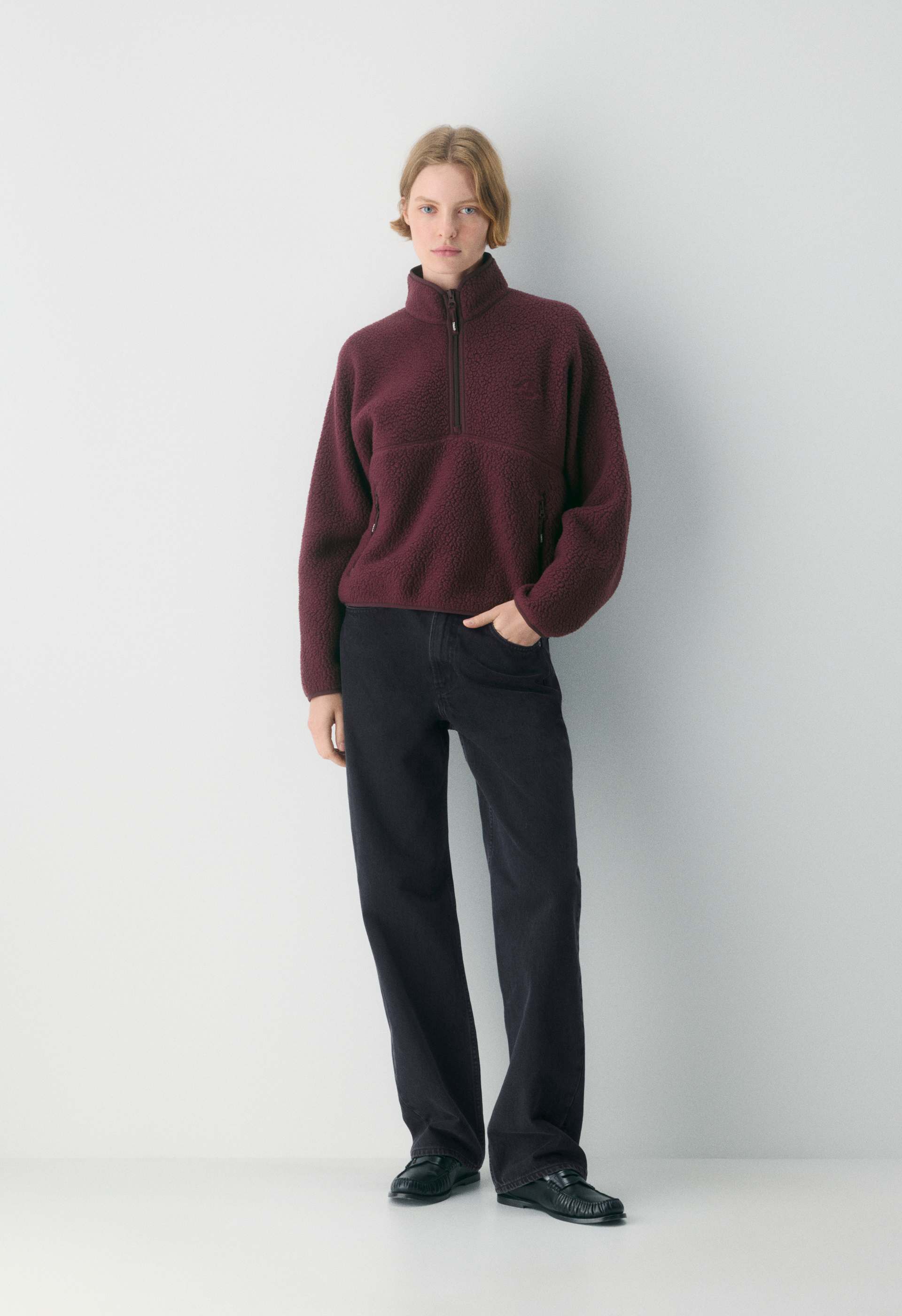 Polartec® Thermal Pro™ 1/2 Zip Hi-hip Sweater