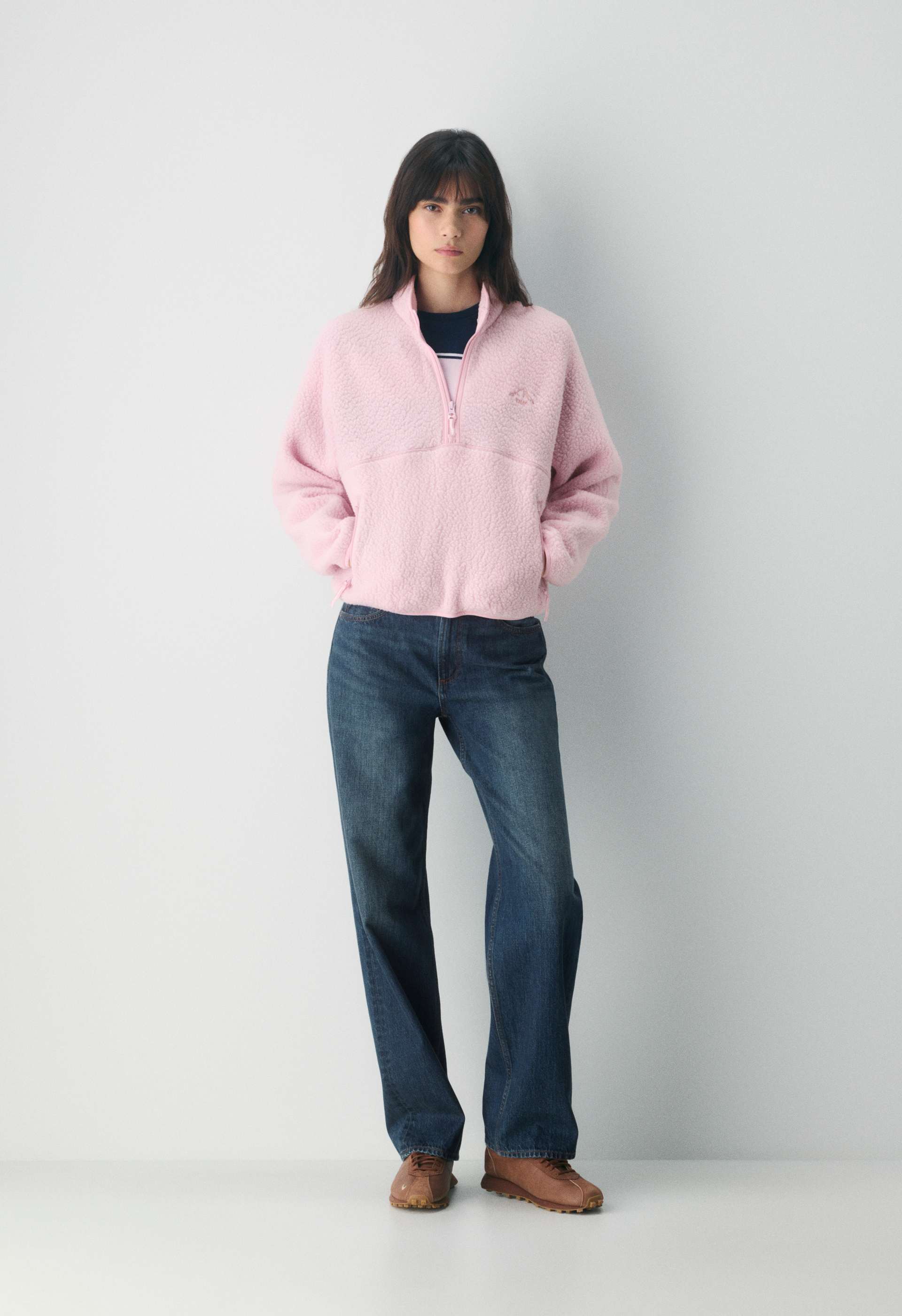 Polartec® Thermal Pro™ 1/2 Zip Hi-hip Sweater | Aritzia US