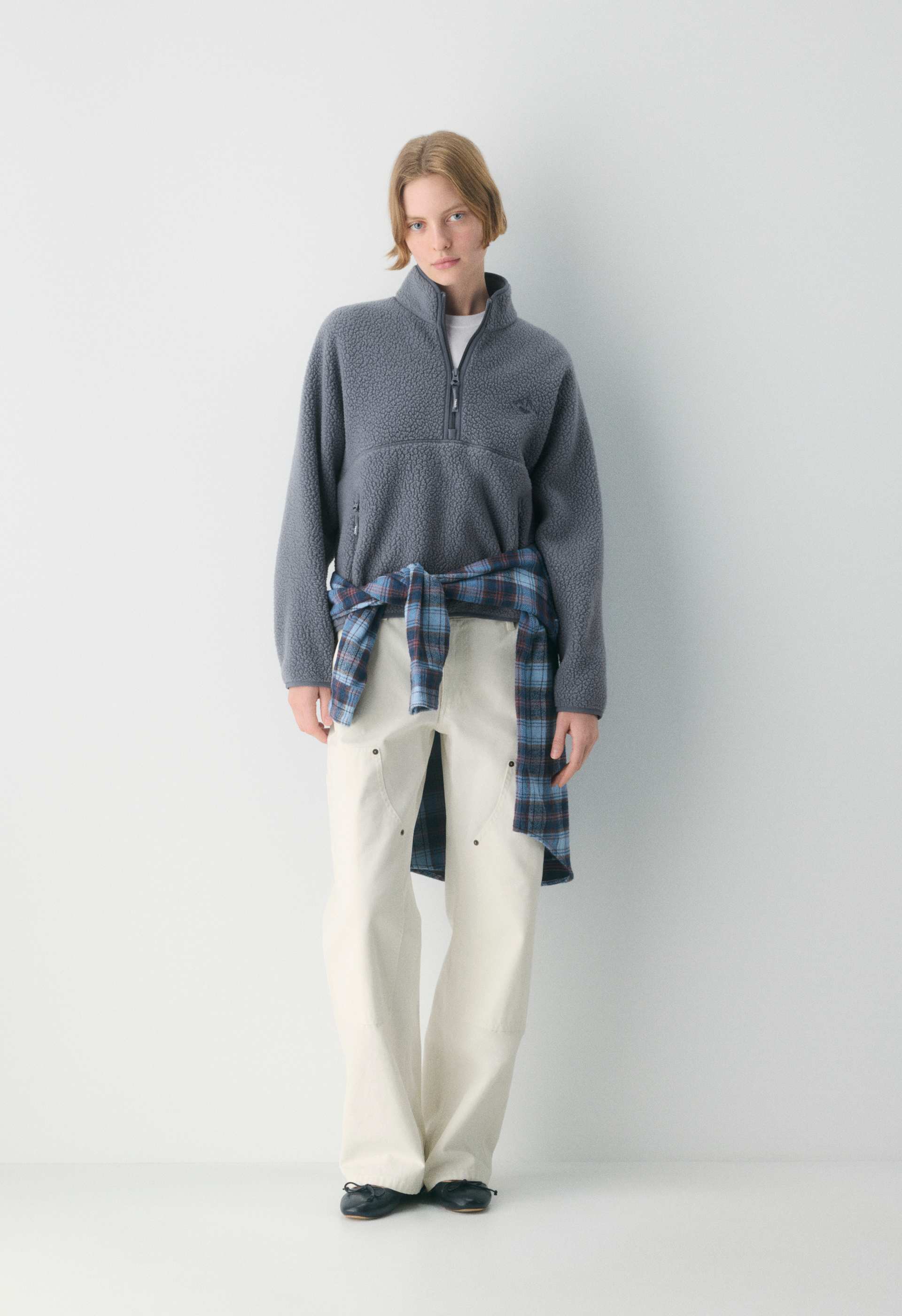 Polartec® Thermal Pro™ 1/2 Zip Hi-hip Sweater