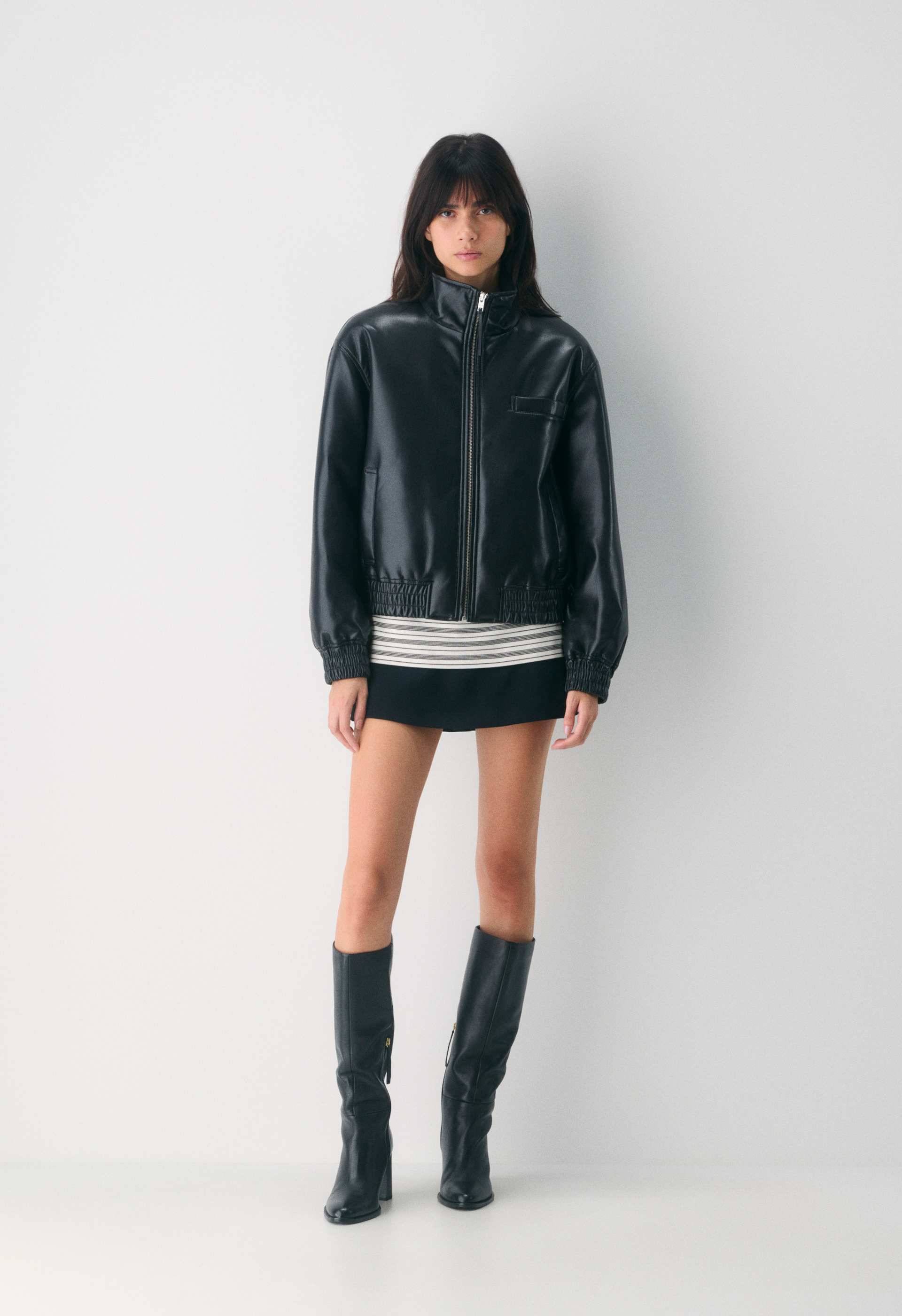 Josephine Bomber - UnReal Leather | Aritzia US