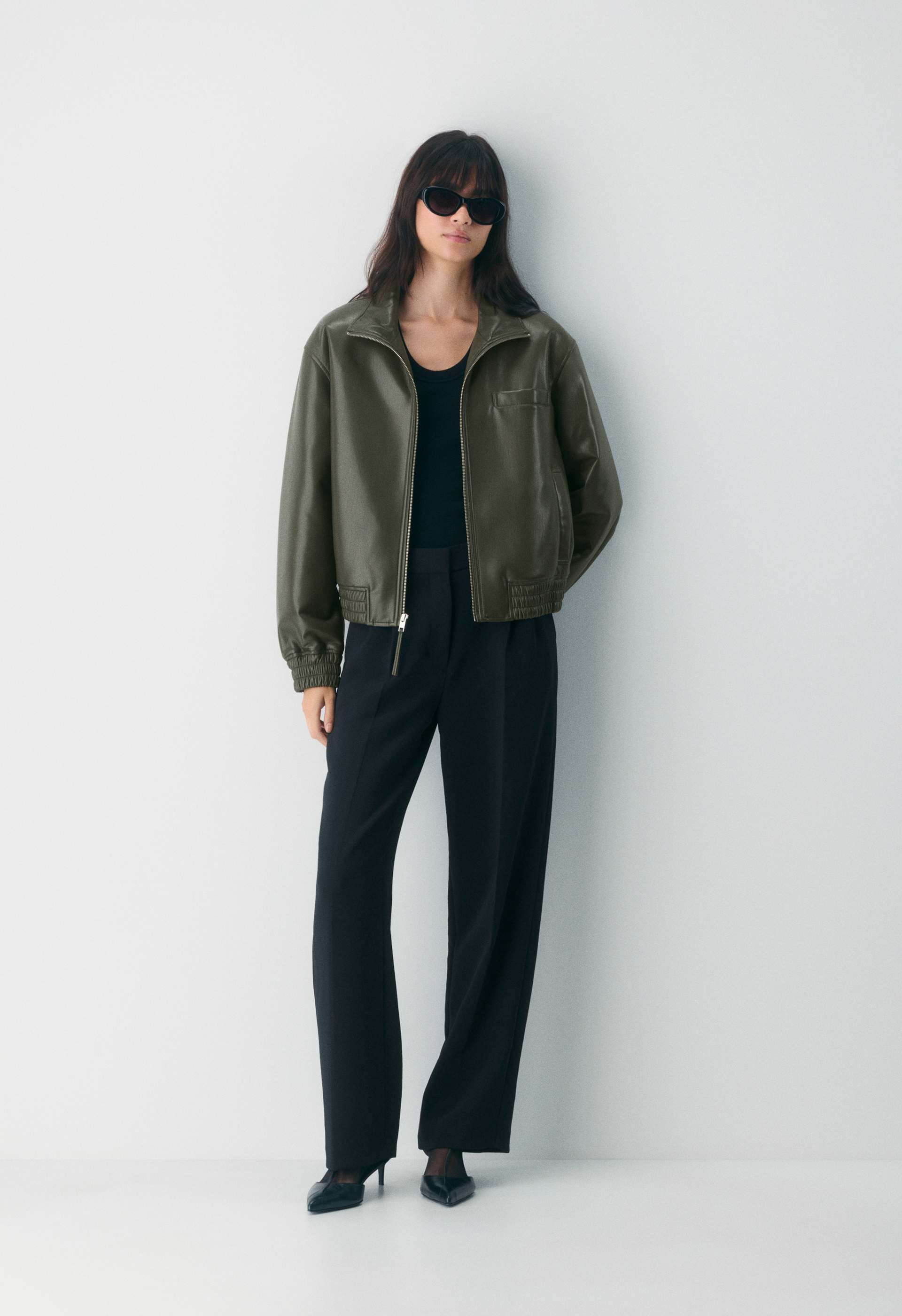 Josephine Bomber - UnReal Leather | Aritzia US