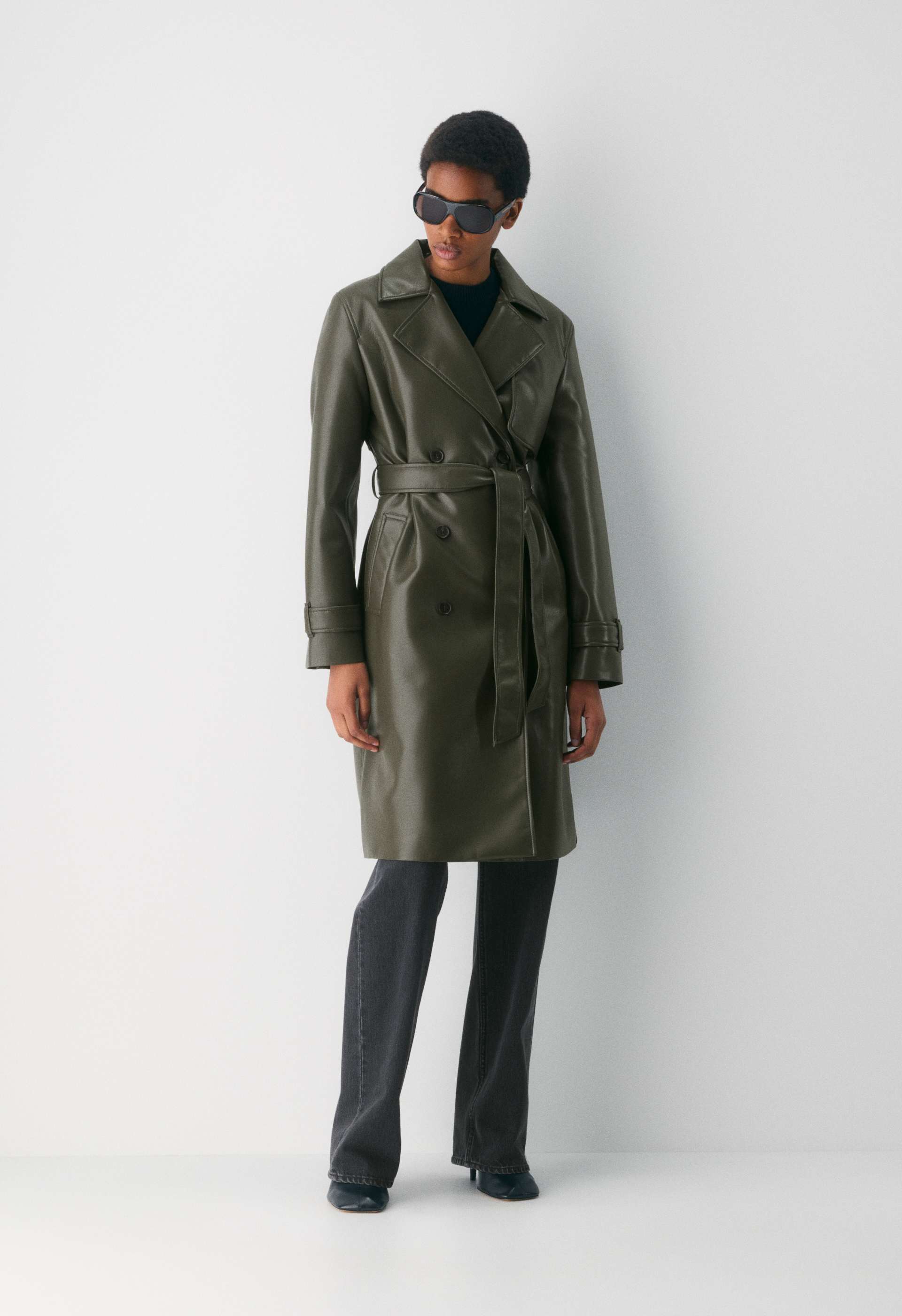 Tabloid Trench Coat