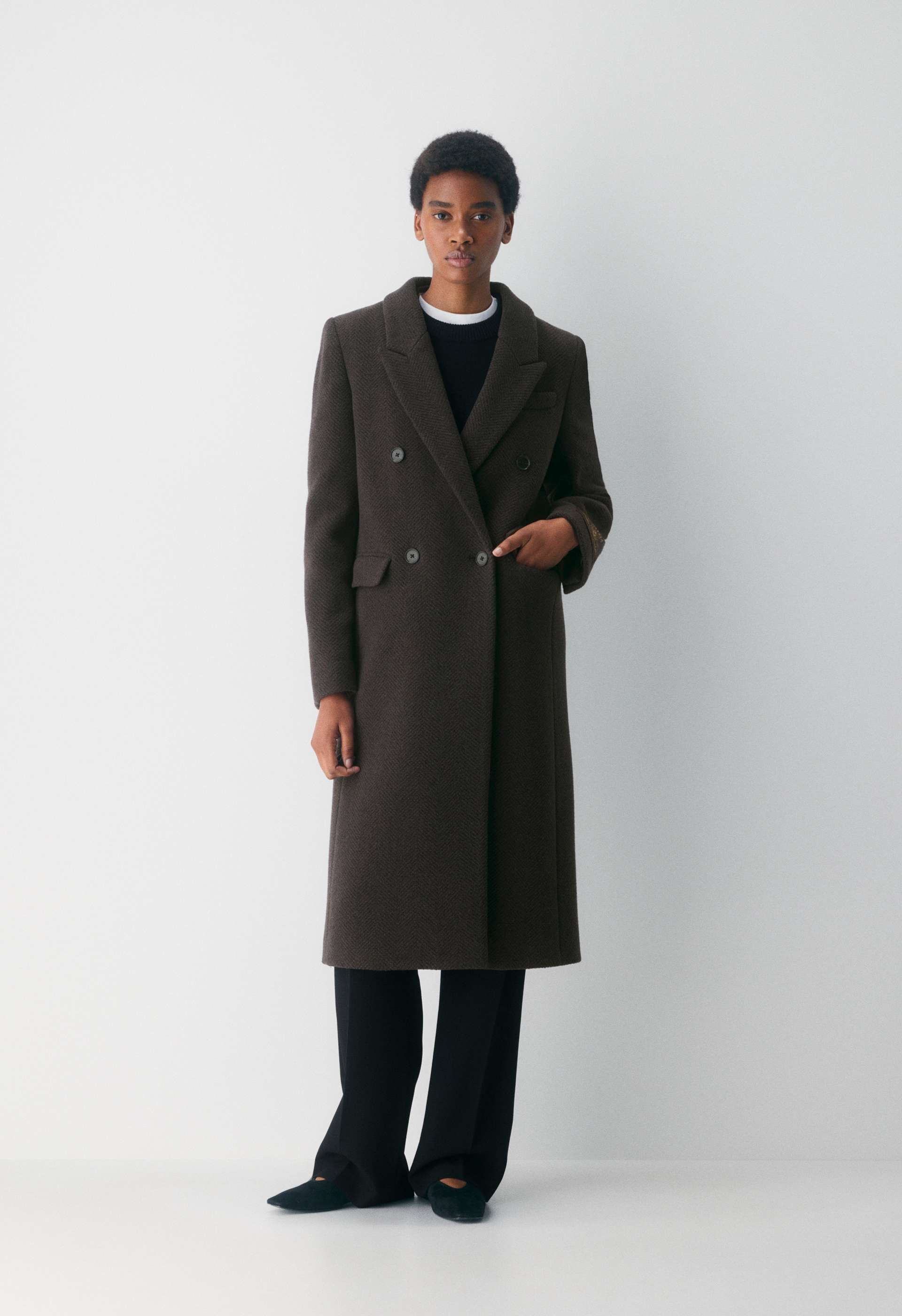 The Constant™ Coat - Soft Wool Cashmere | Aritzia US