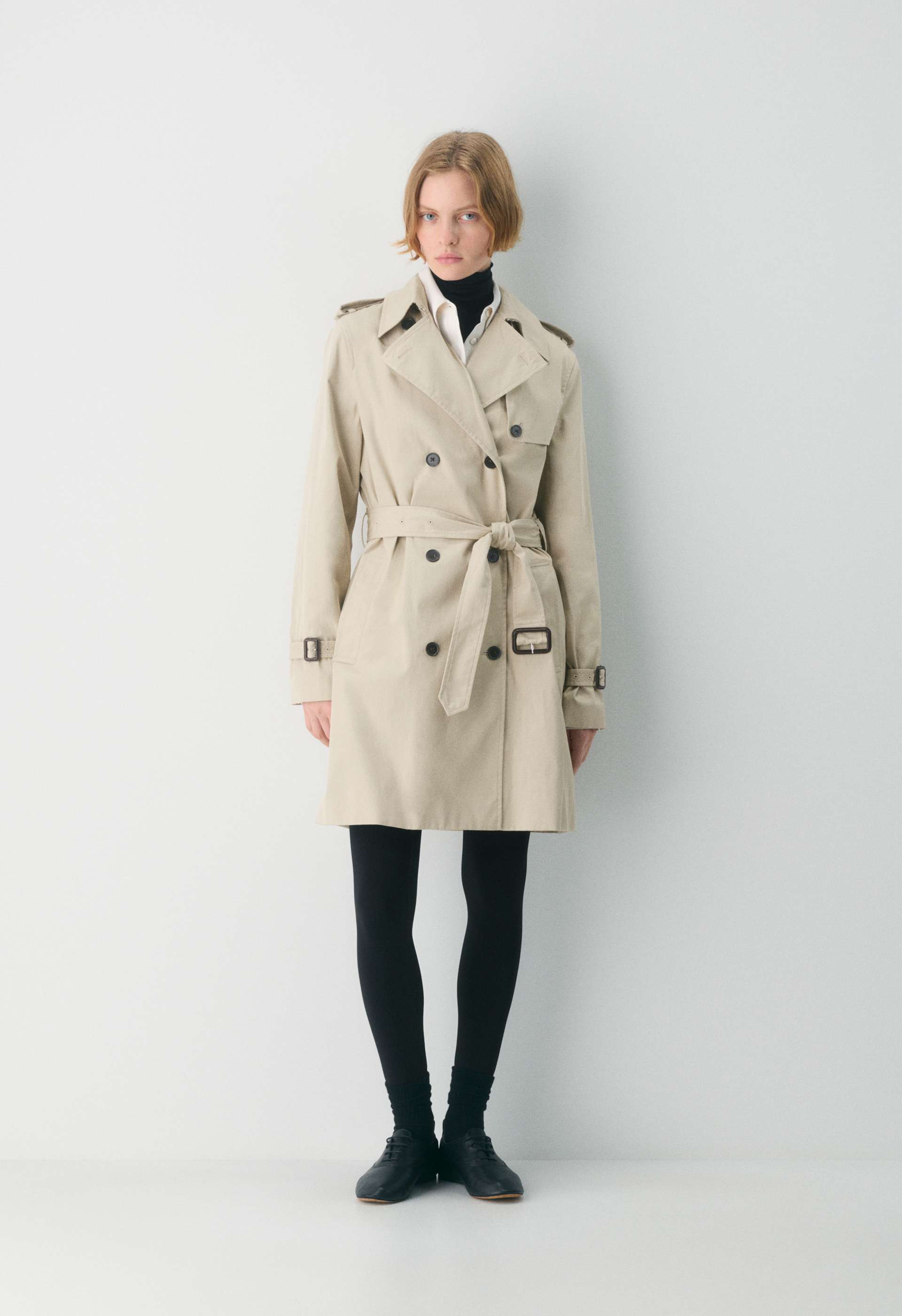 New The Finch Mid Trench Coat - City Twill